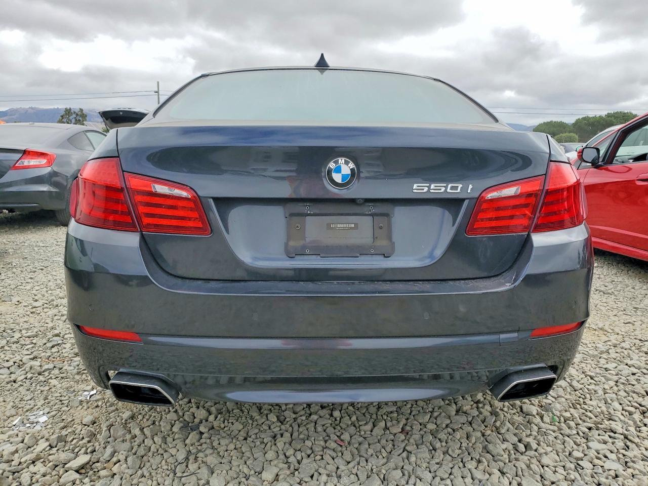 2012 Bmw 550 I Black vin: WBAFR9C54CDV58374