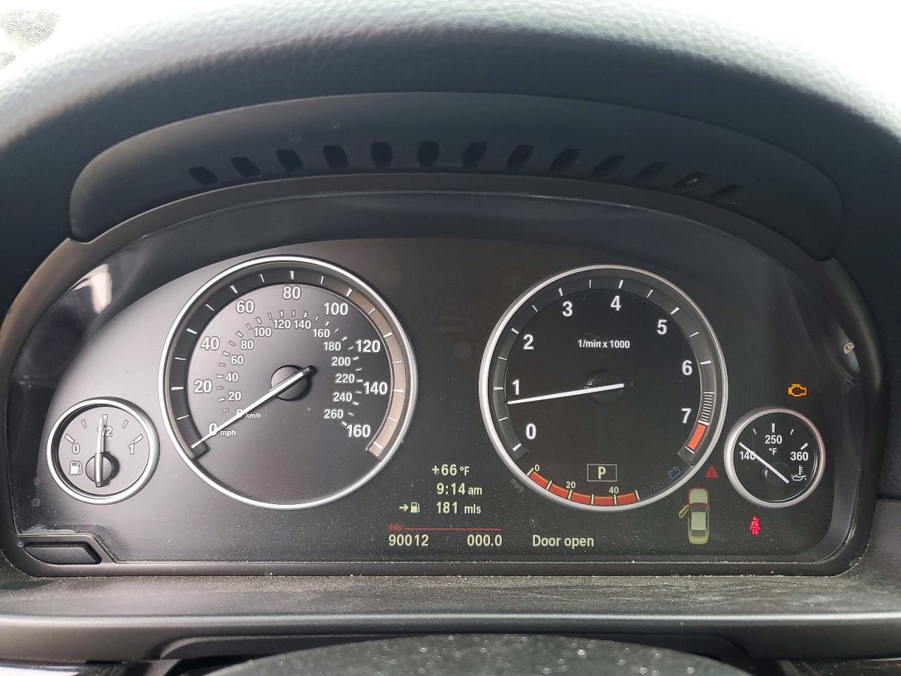 2012 Bmw 550 I Black vin: WBAFR9C54CDV58374