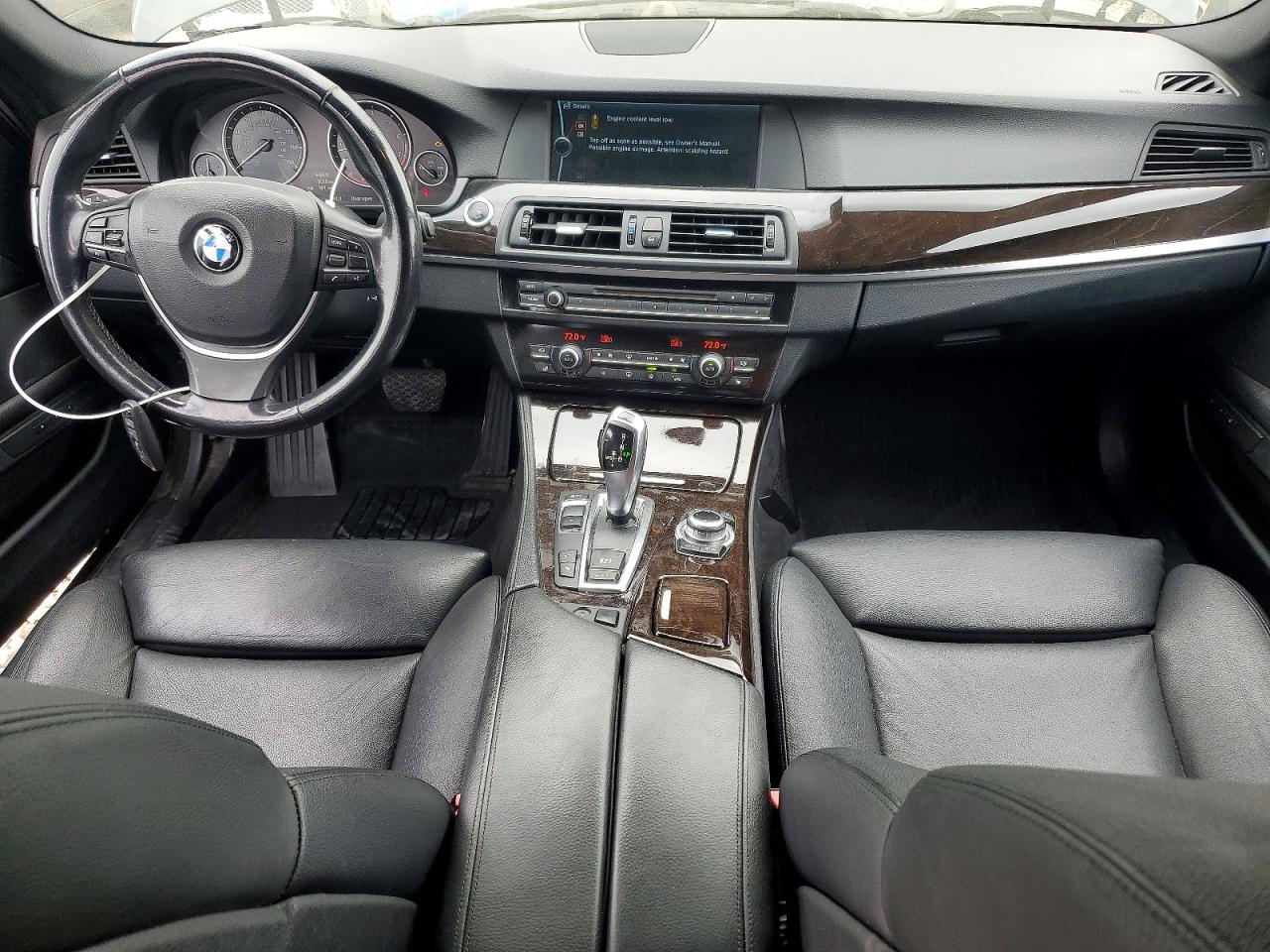 2012 Bmw 550 I Black vin: WBAFR9C54CDV58374