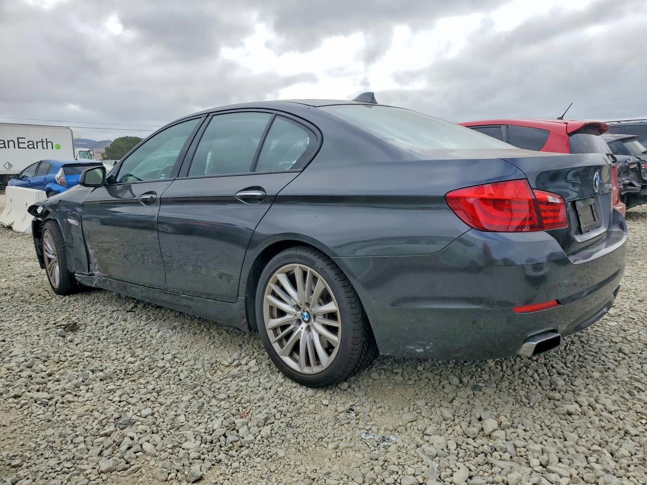 2012 Bmw 550 I Black vin: WBAFR9C54CDV58374