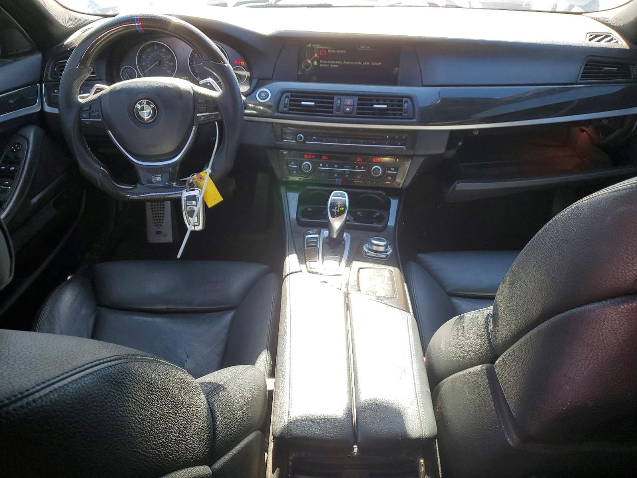 2013 Bmw 550 I Black vin: WBAFR9C54DDX80043