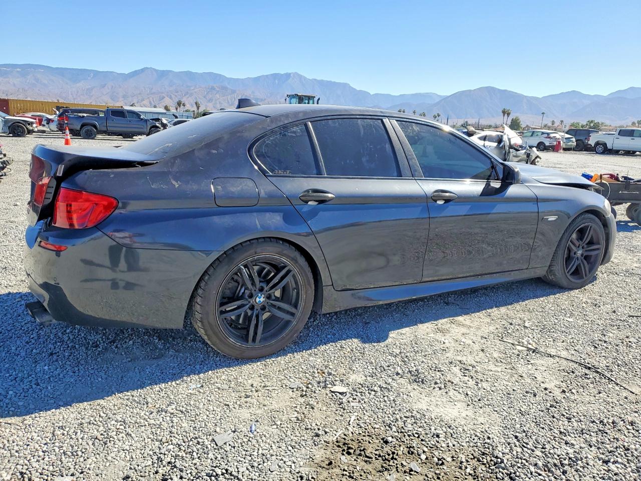 2013 Bmw 550 I Black vin: WBAFR9C54DDX80043