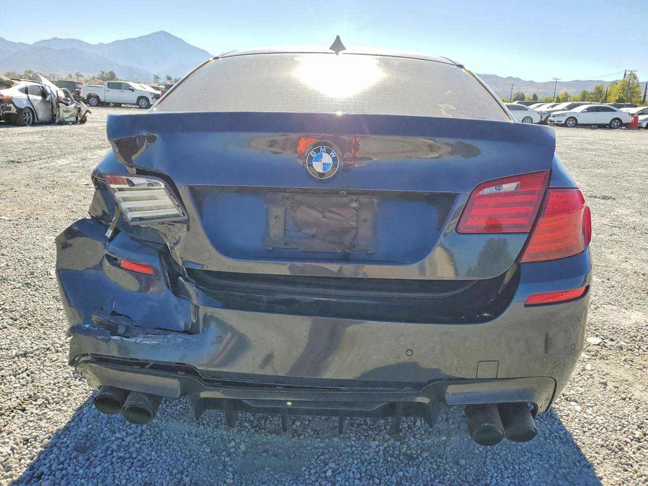 2013 Bmw 550 I Black vin: WBAFR9C54DDX80043