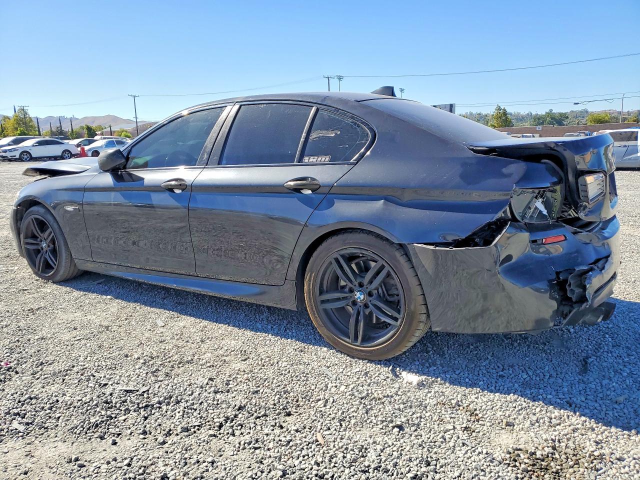 2013 Bmw 550 I Black vin: WBAFR9C54DDX80043