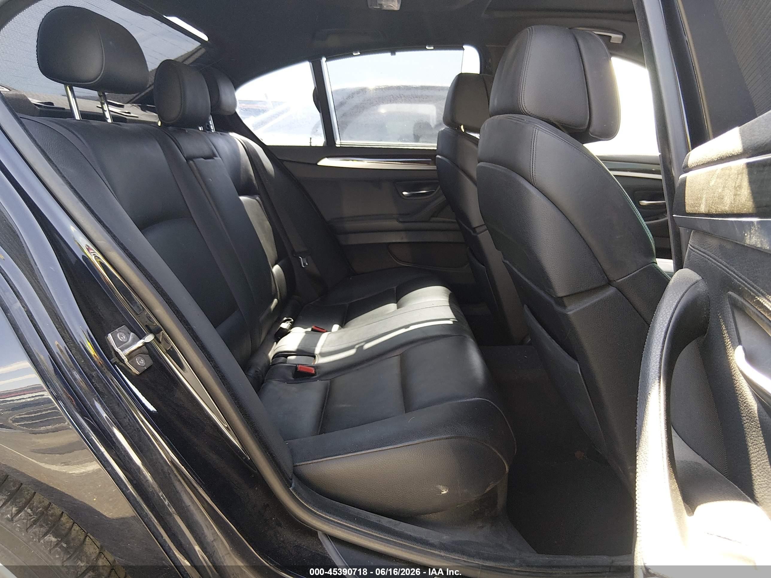 2013 Bmw 550i Black vin: WBAFR9C55DDX79788