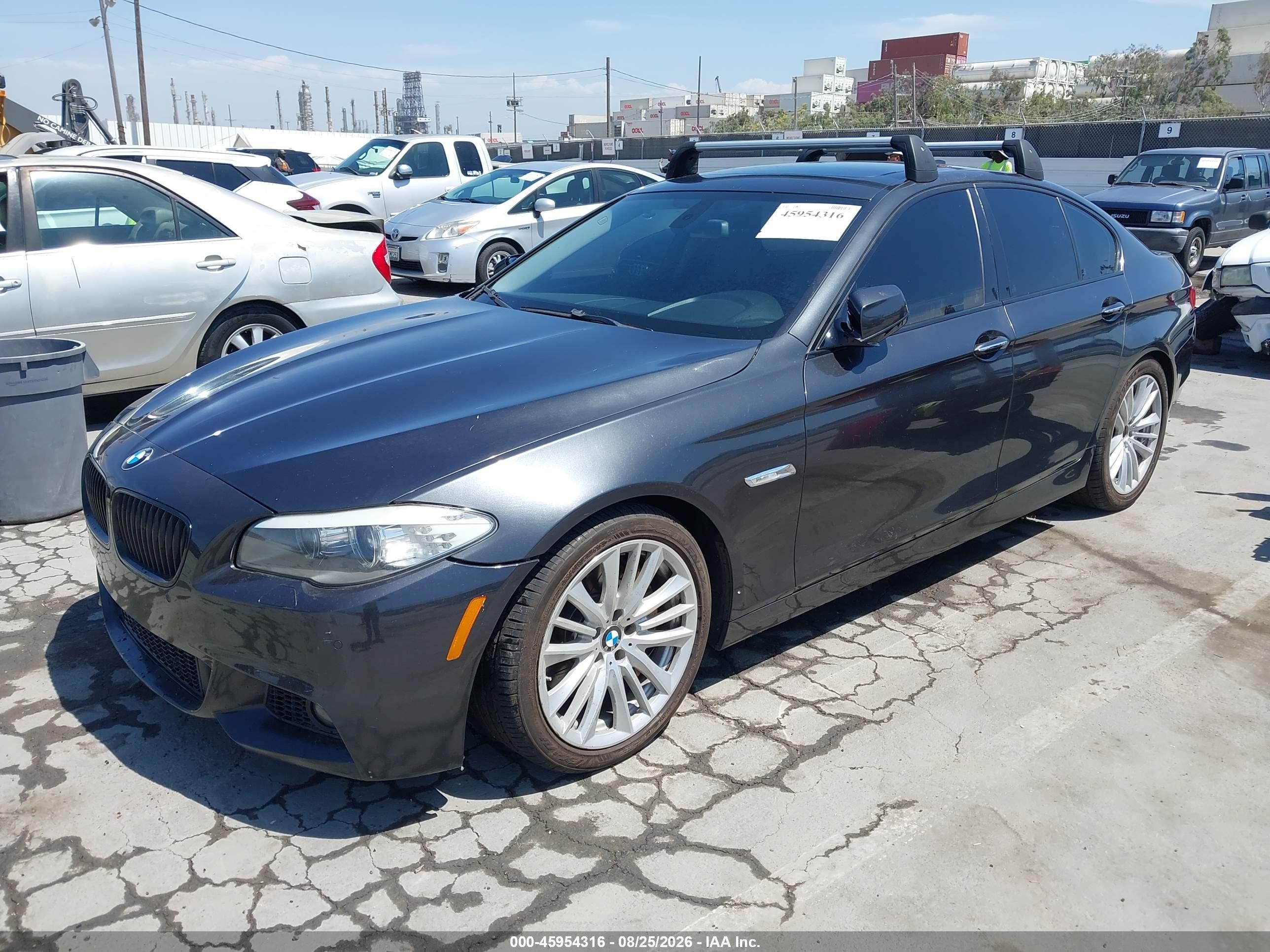 2011 Bmw 550i   Gray vin: WBAFR9C56BC617946