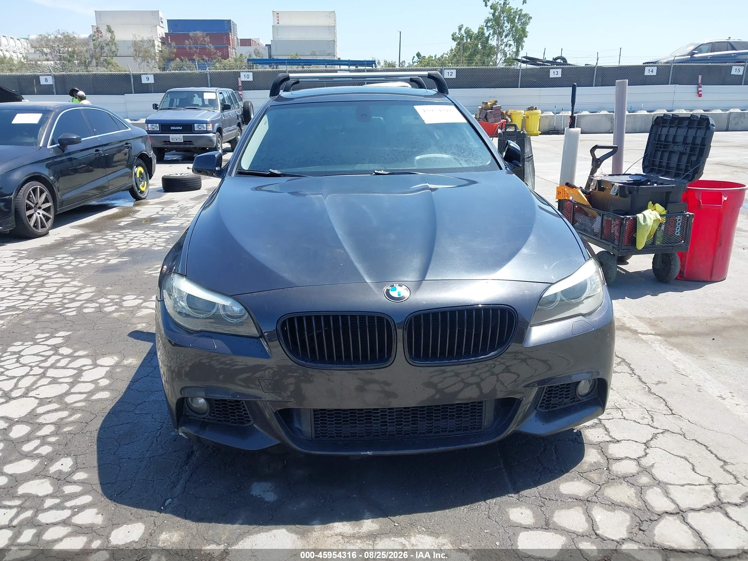 2011 Bmw 550i   Gray vin: WBAFR9C56BC617946