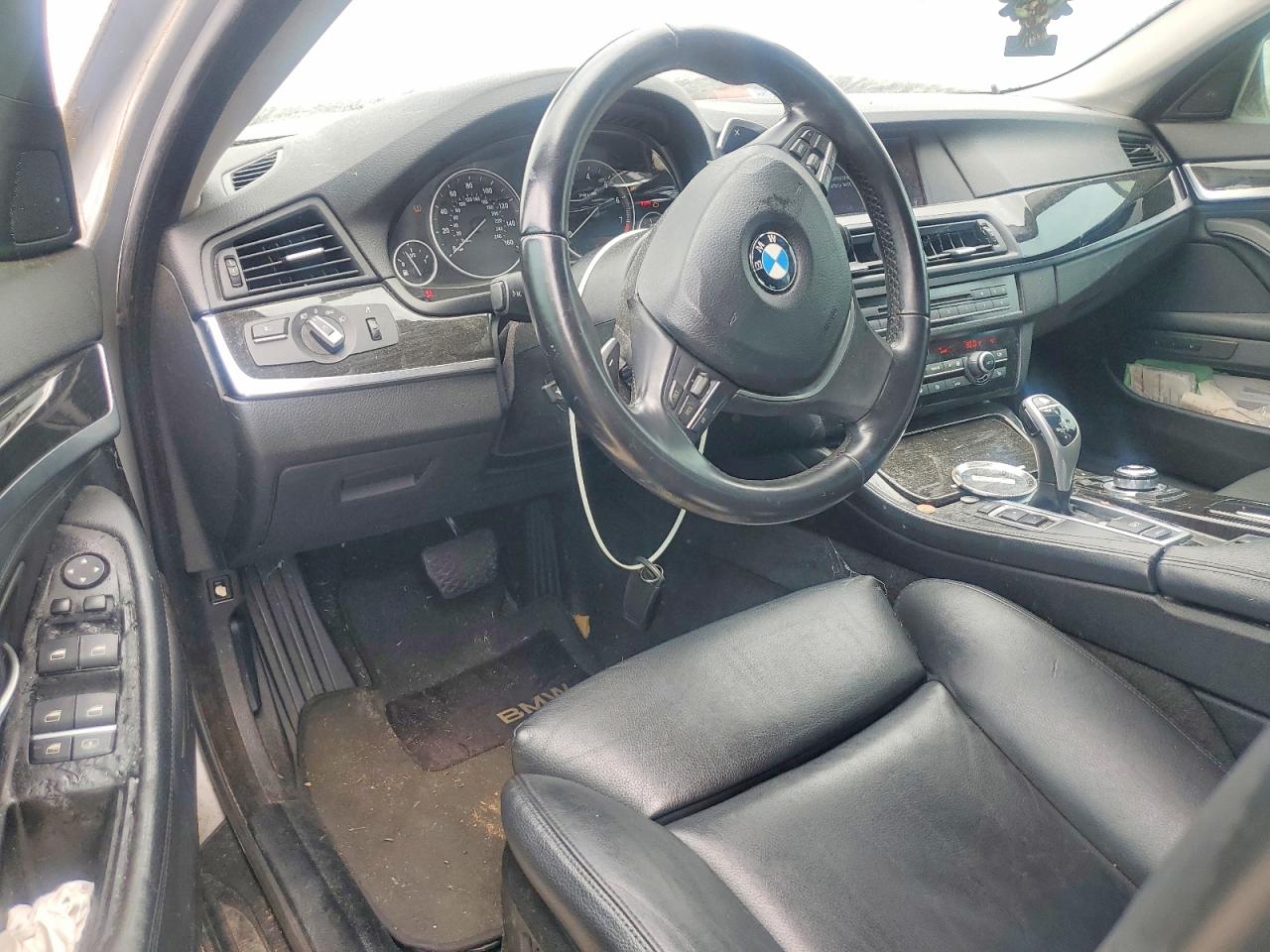 2011 Bmw 550 I Silver vin: WBAFR9C56BC758225