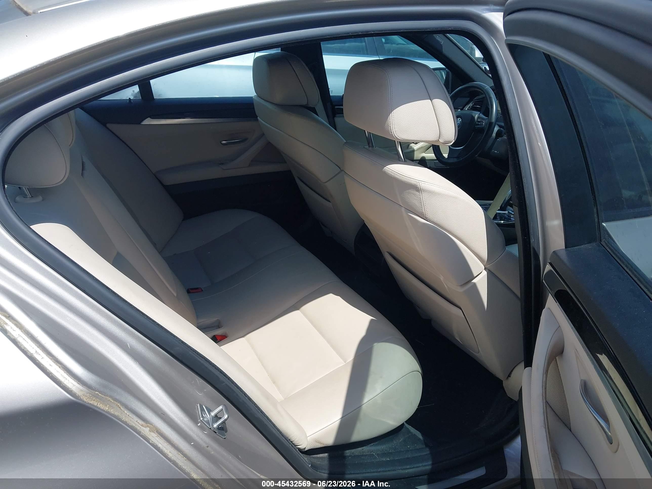 2012 Bmw 550i   Dark Brown vin: WBAFR9C56CDV58280
