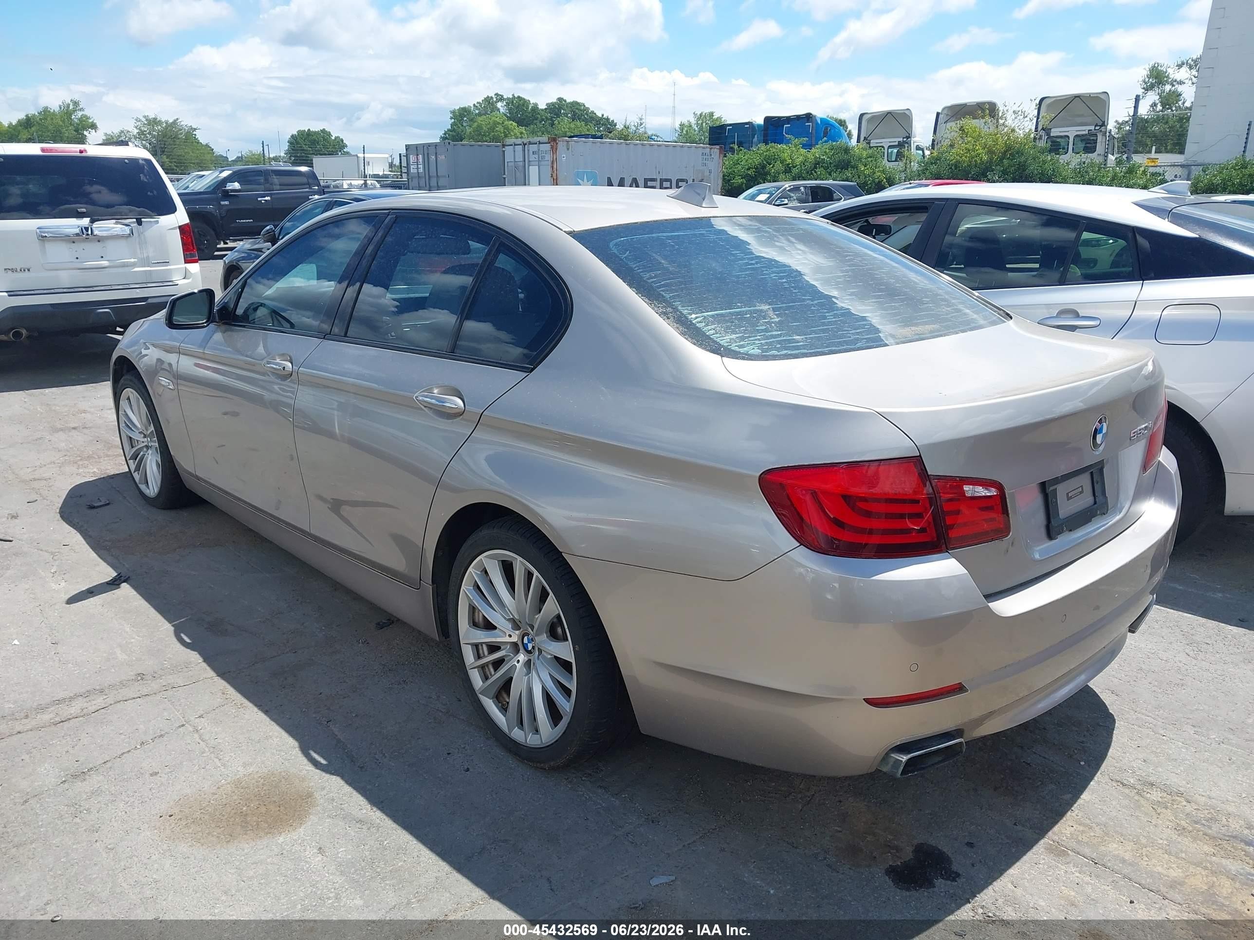 2012 Bmw 550i   Dark Brown vin: WBAFR9C56CDV58280