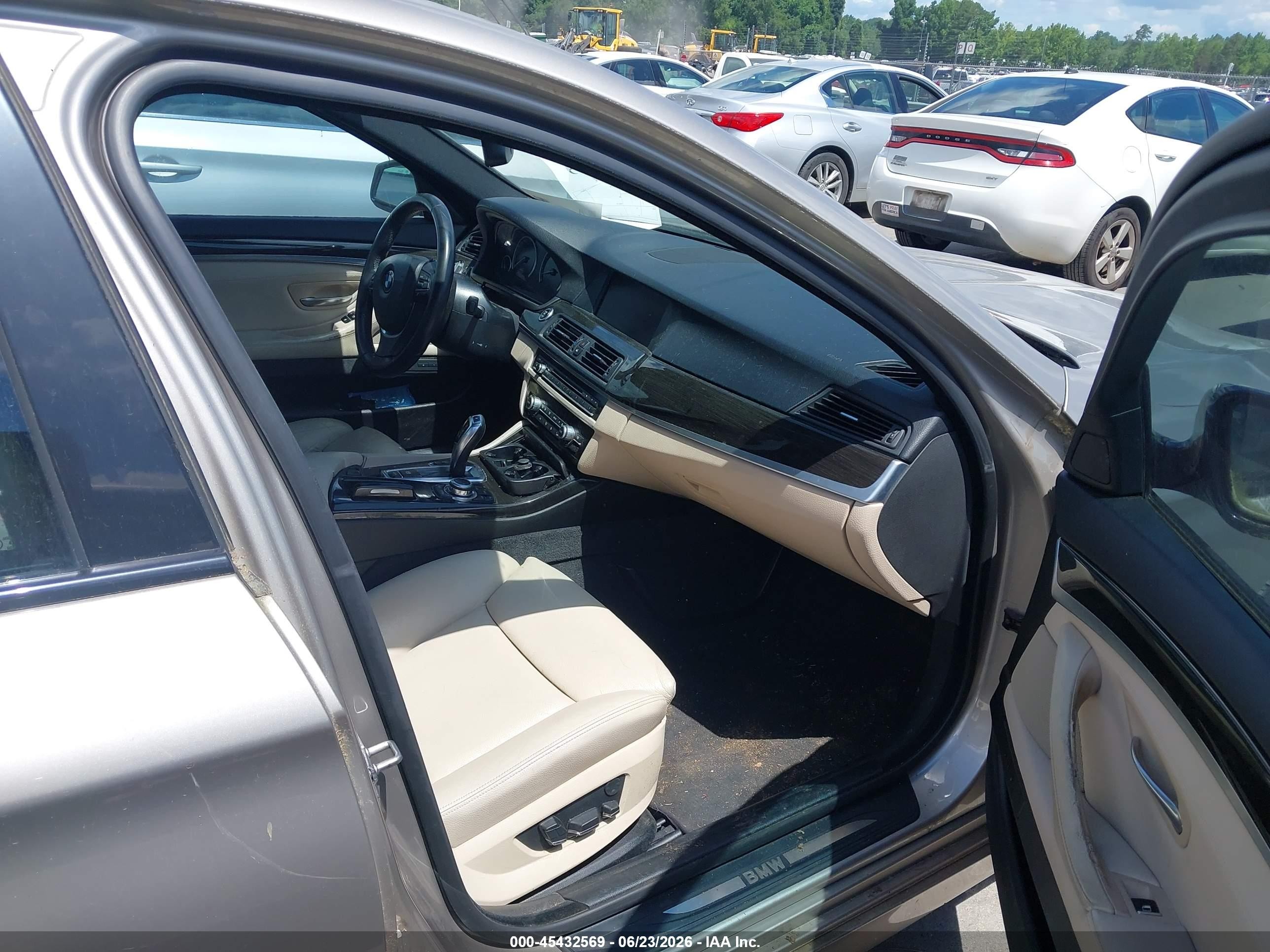 2012 Bmw 550i   Dark Brown vin: WBAFR9C56CDV58280