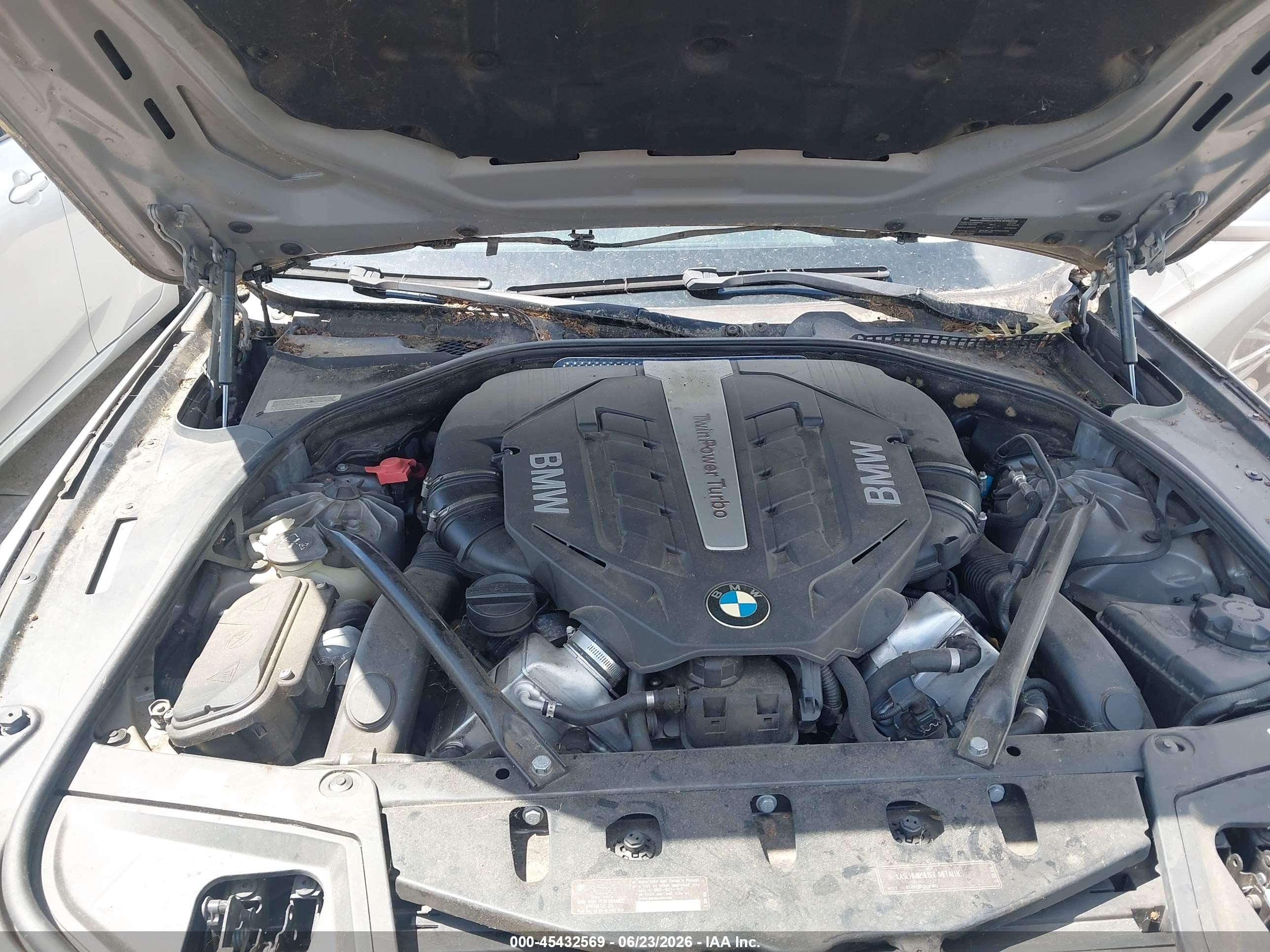 2012 Bmw 550i   Dark Brown vin: WBAFR9C56CDV58280