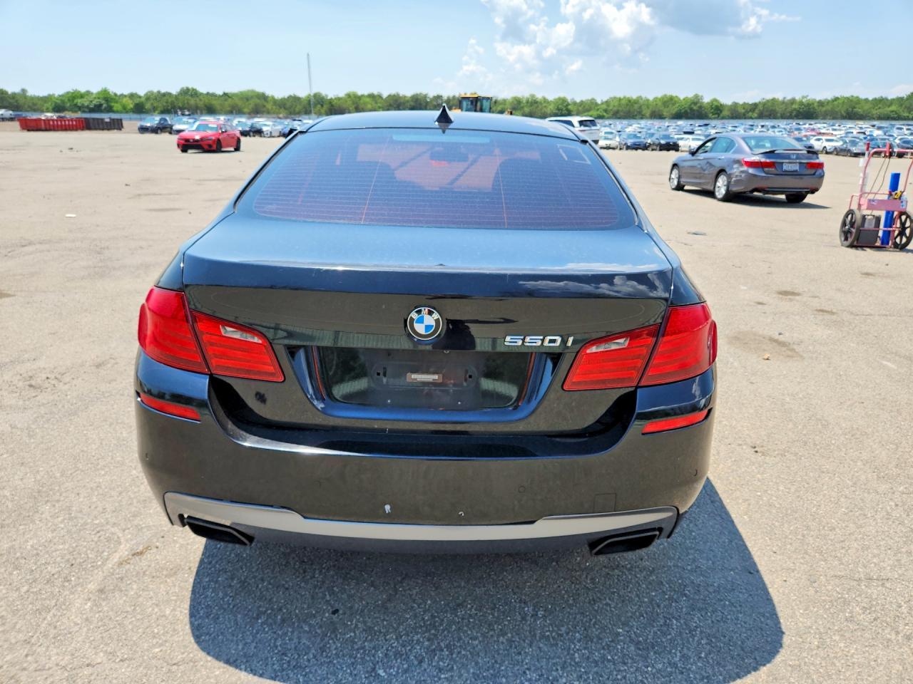 2013 Bmw 550 I Black vin: WBAFR9C56DD226602