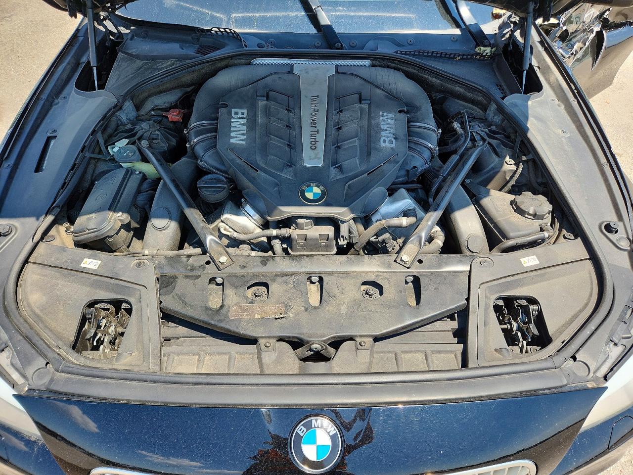 2013 Bmw 550 I Black vin: WBAFR9C56DD226602