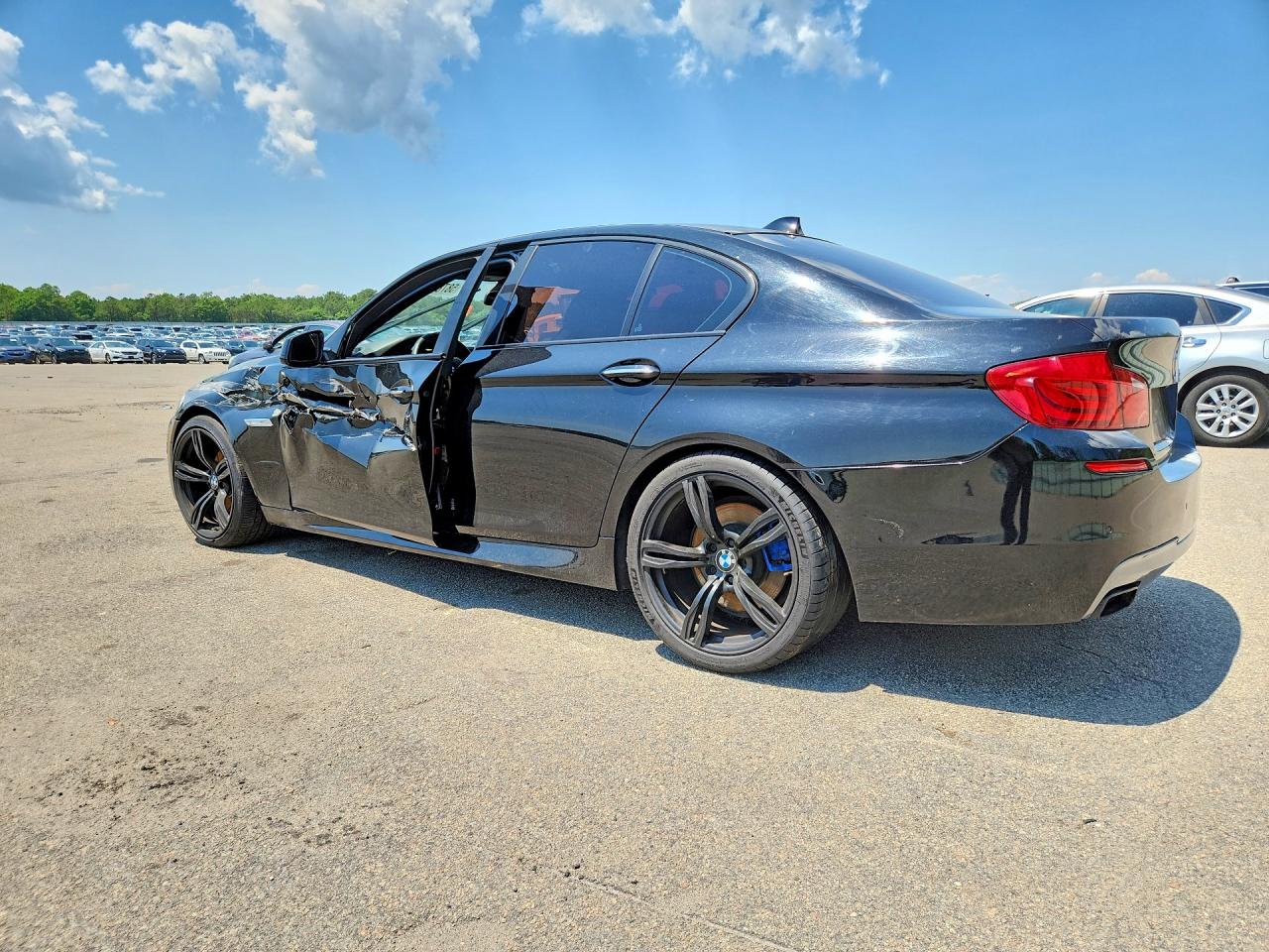 2013 Bmw 550 I Black vin: WBAFR9C56DD226602