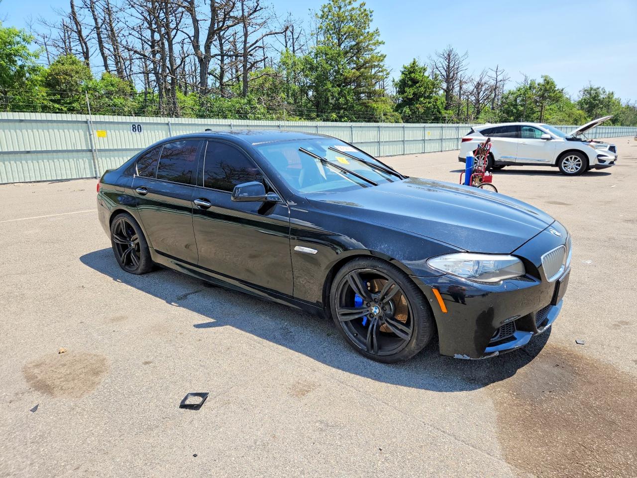 2013 Bmw 550 I Black vin: WBAFR9C56DD226602