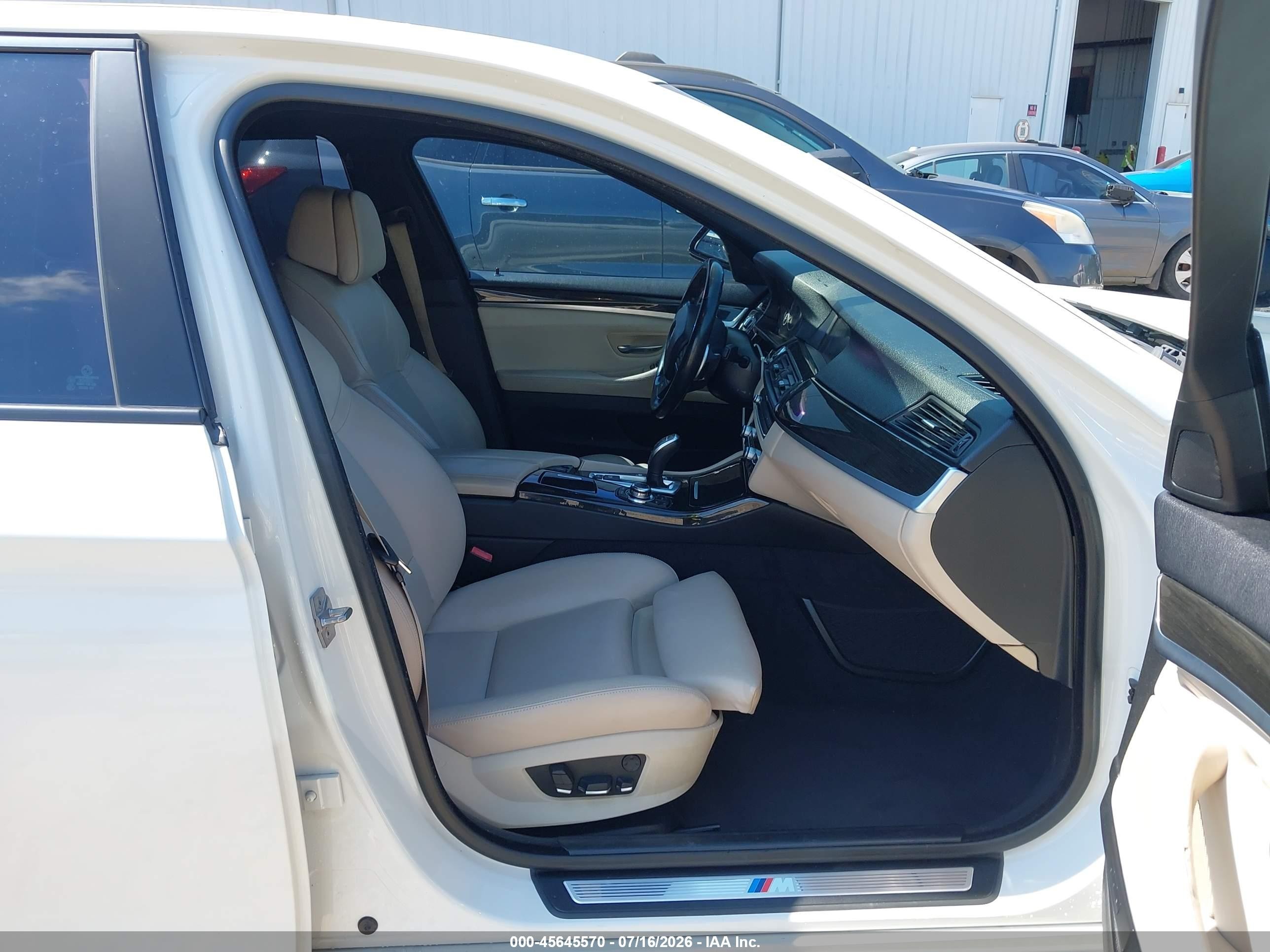 2012 Bmw 550i   White vin: WBAFR9C57CDV58885