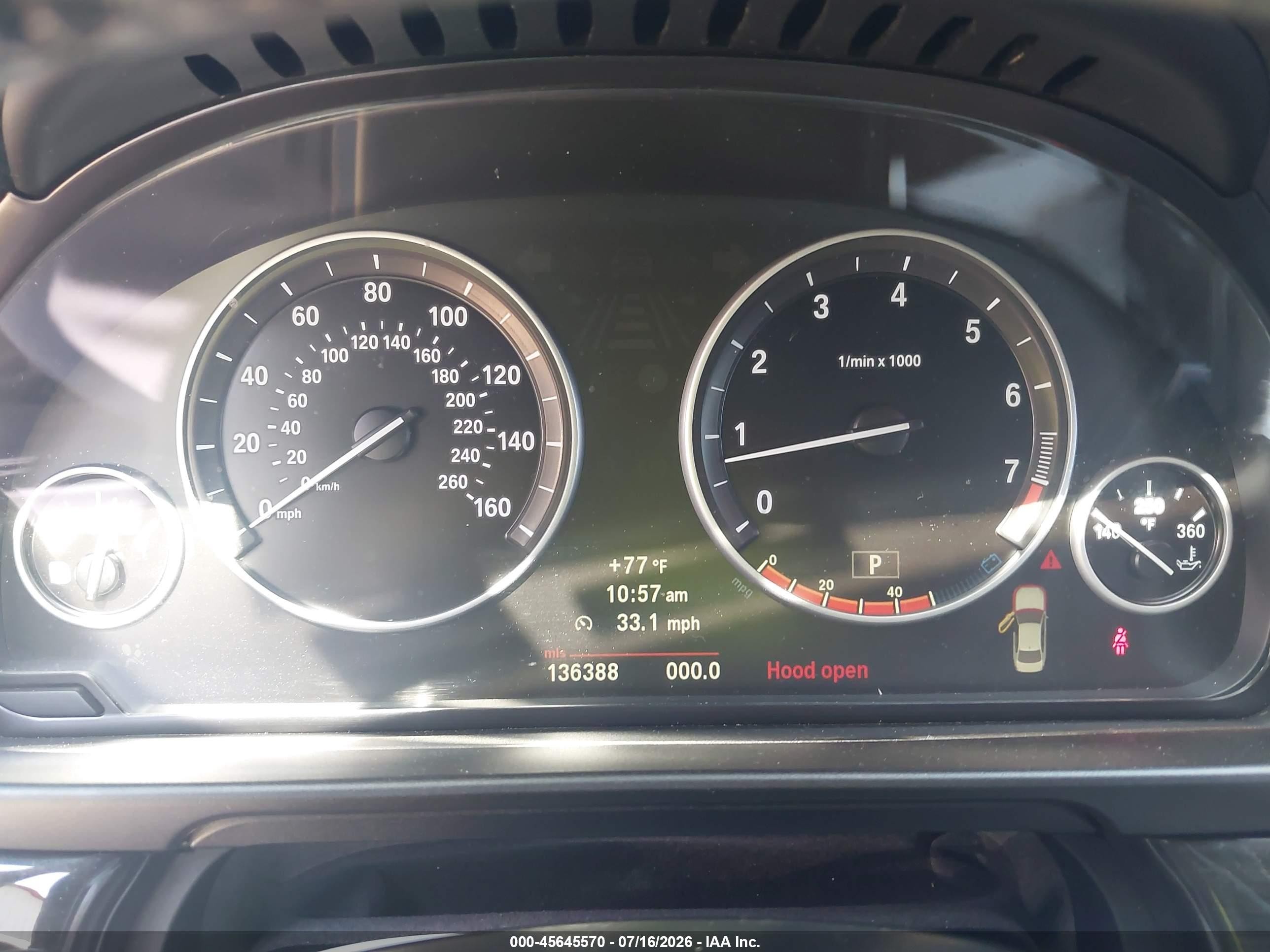2012 Bmw 550i   White vin: WBAFR9C57CDV58885