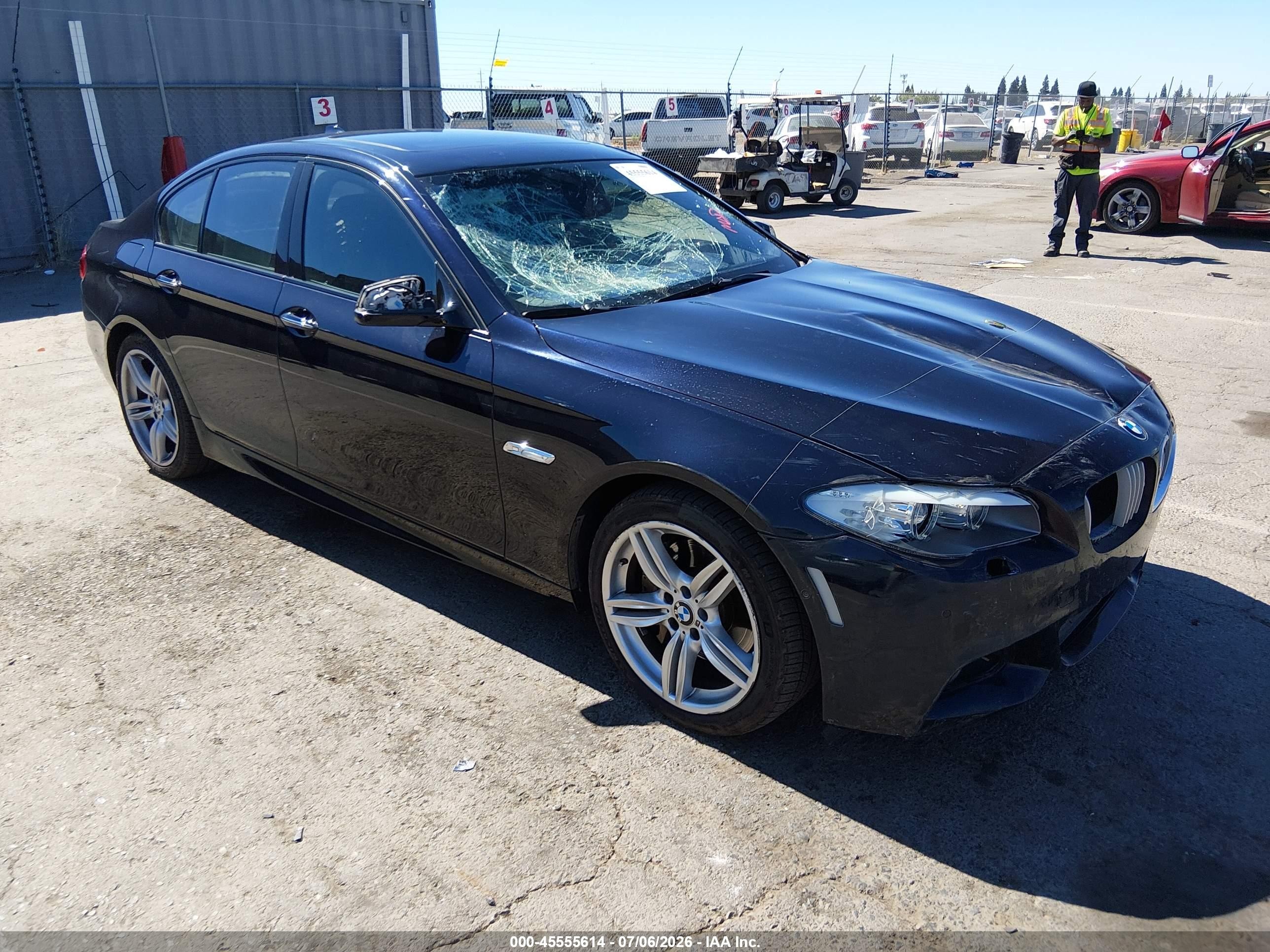 2012 Bmw 550i   Black vin: WBAFR9C57CDX79161