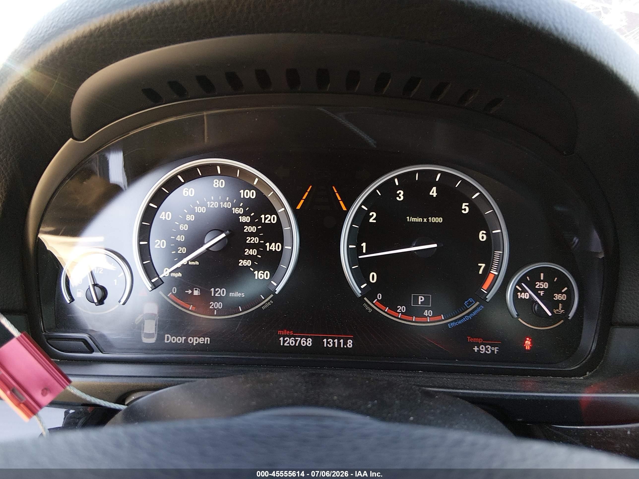 2012 Bmw 550i   Black vin: WBAFR9C57CDX79161