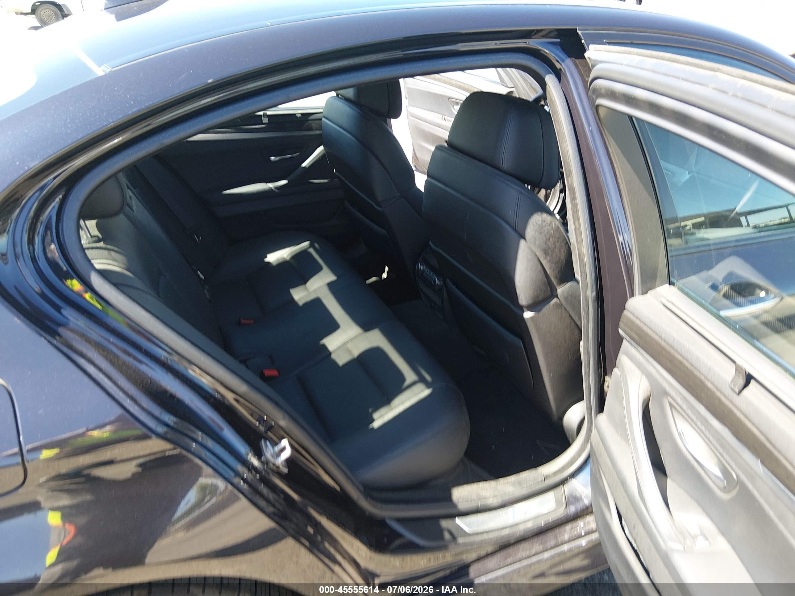2012 Bmw 550i   Black vin: WBAFR9C57CDX79161
