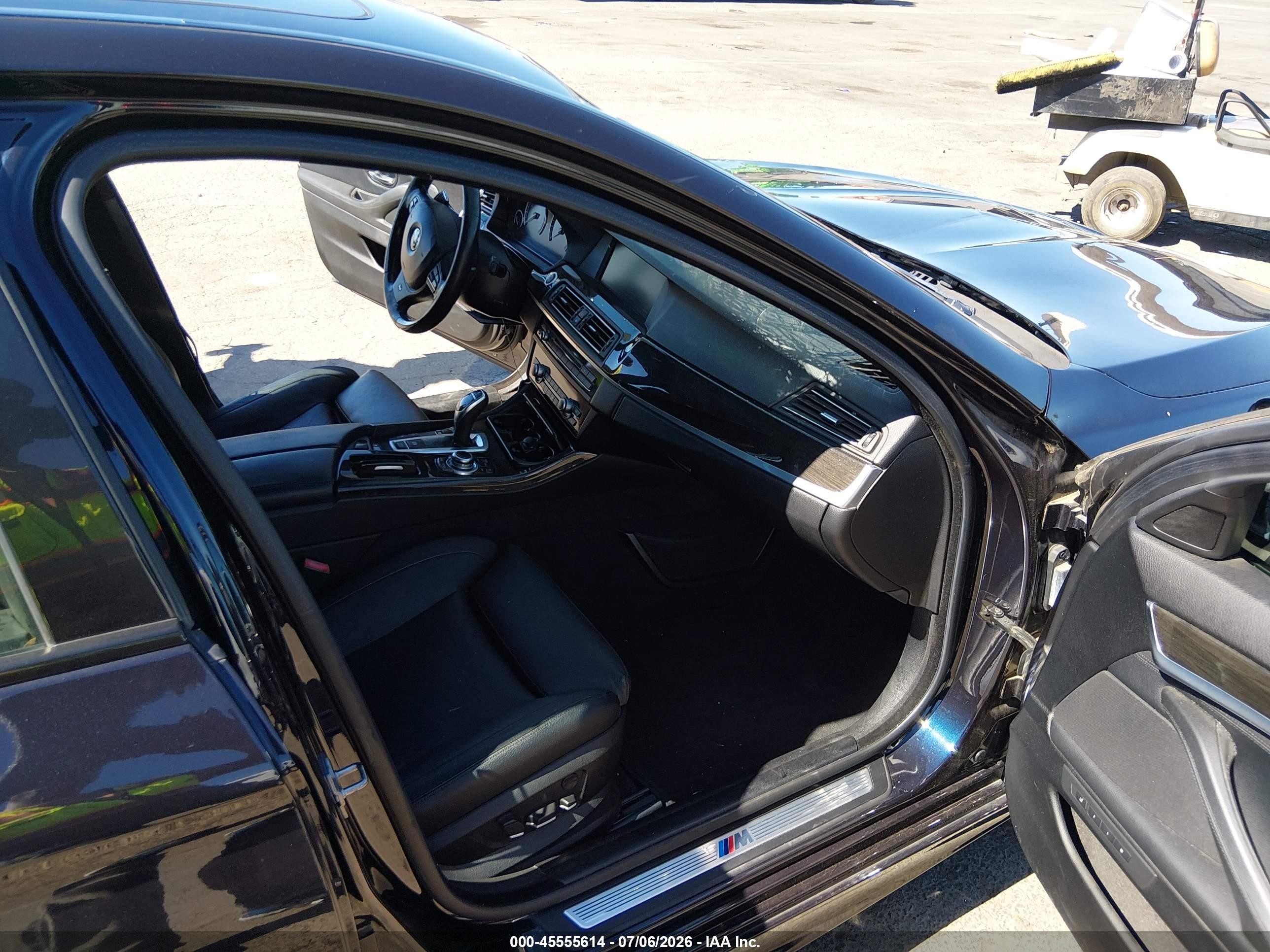 2012 Bmw 550i   Black vin: WBAFR9C57CDX79161