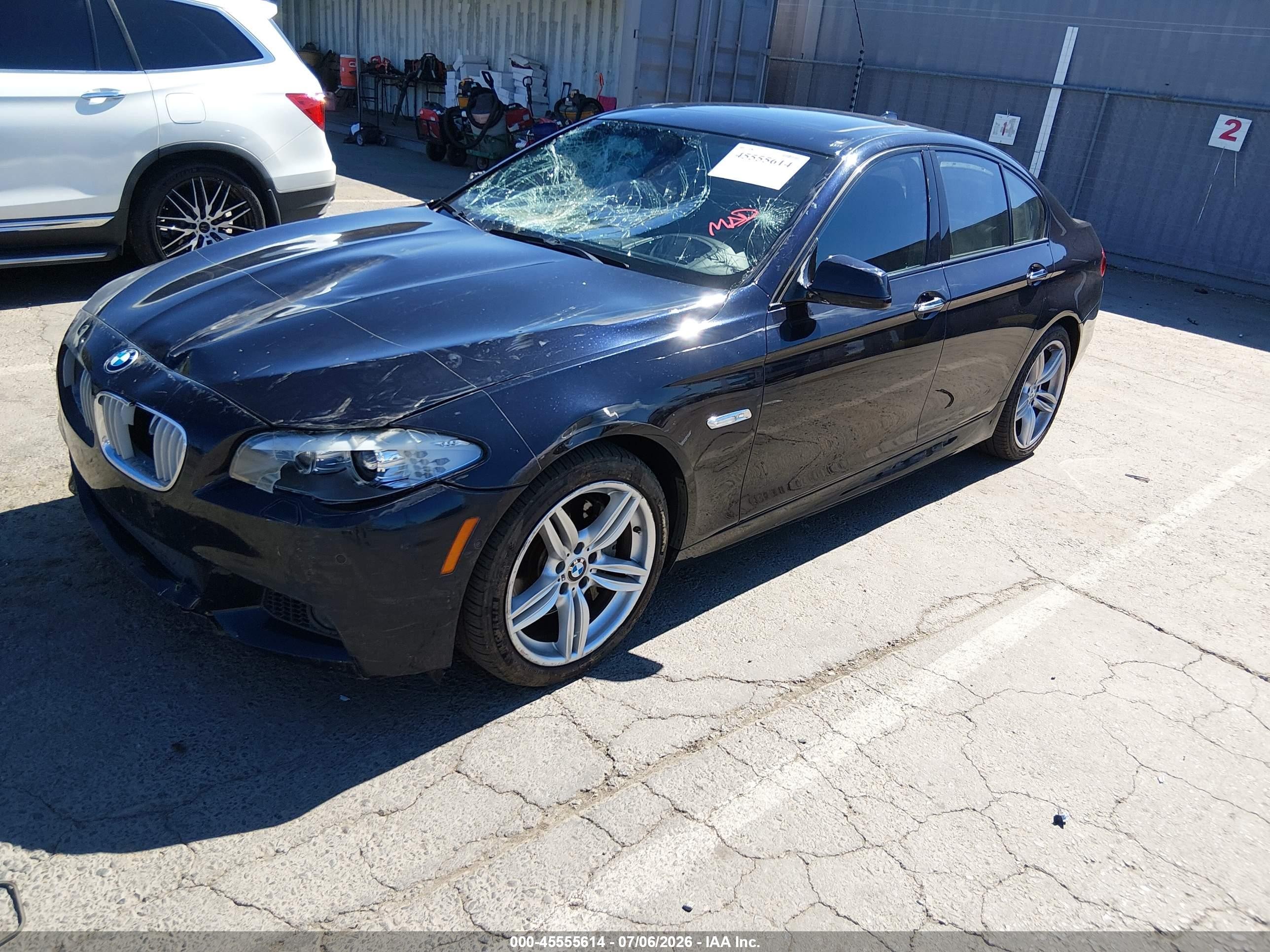 2012 Bmw 550i   Black vin: WBAFR9C57CDX79161