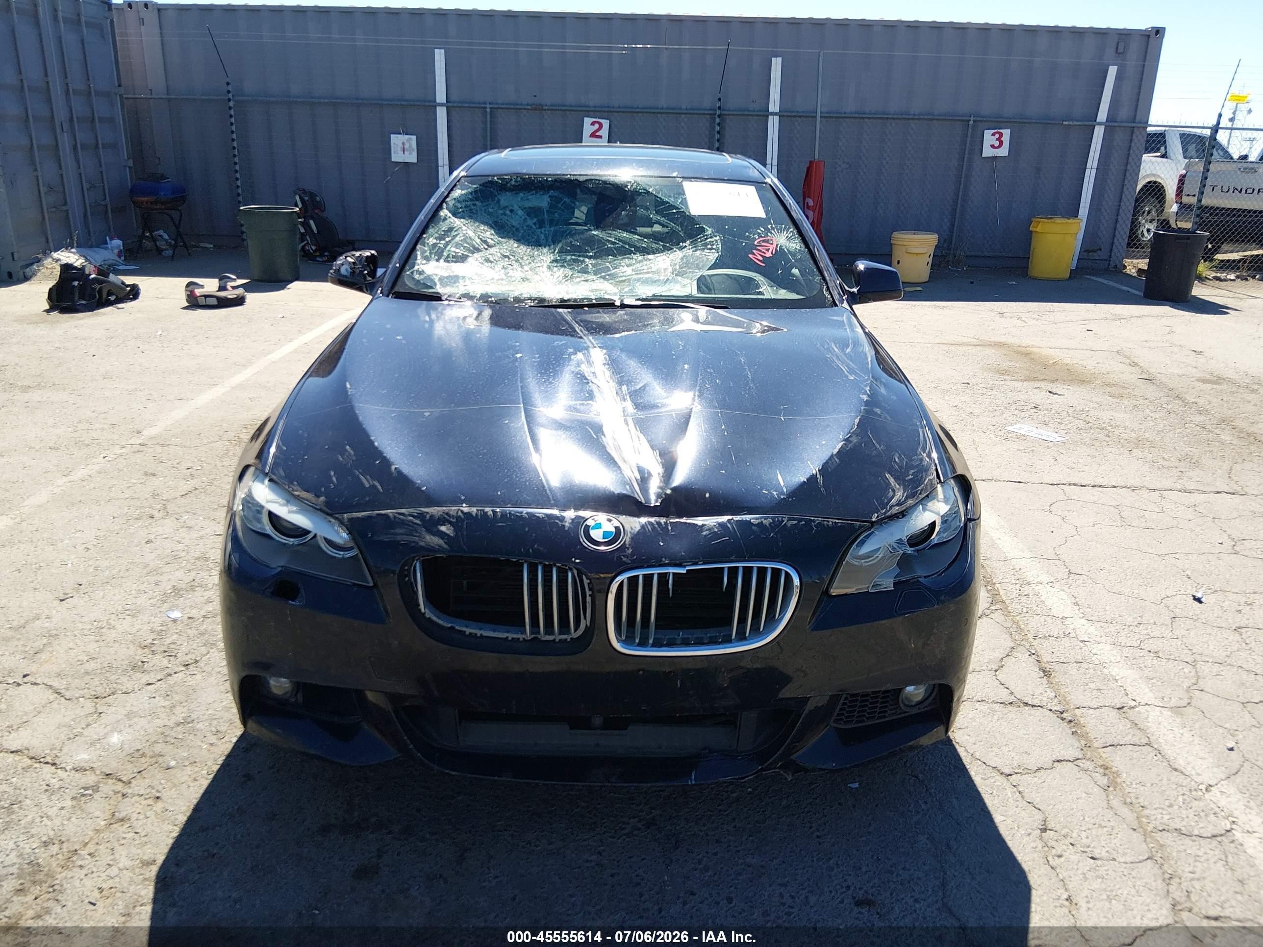 2012 Bmw 550i   Black vin: WBAFR9C57CDX79161