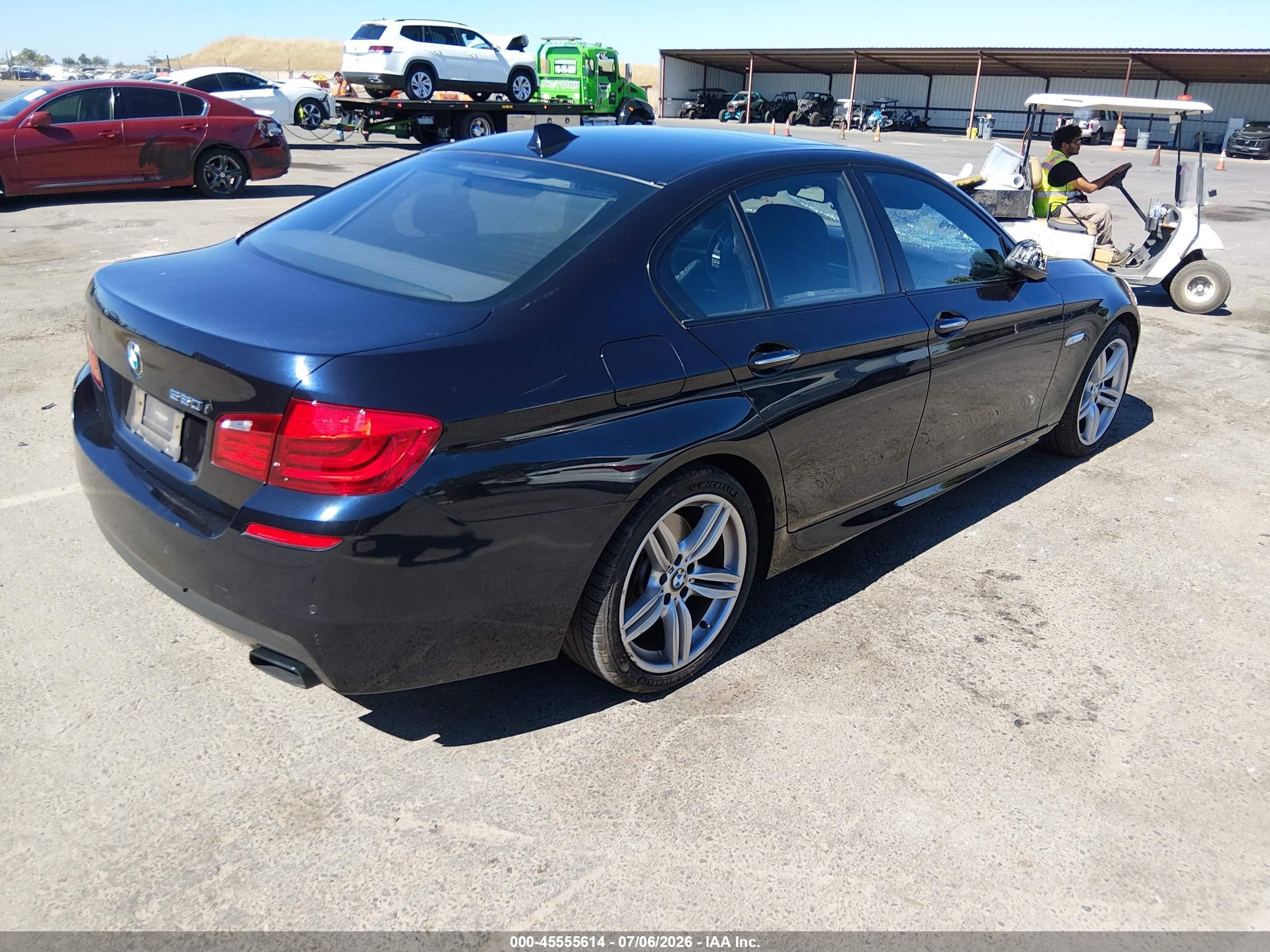 2012 Bmw 550i   Black vin: WBAFR9C57CDX79161