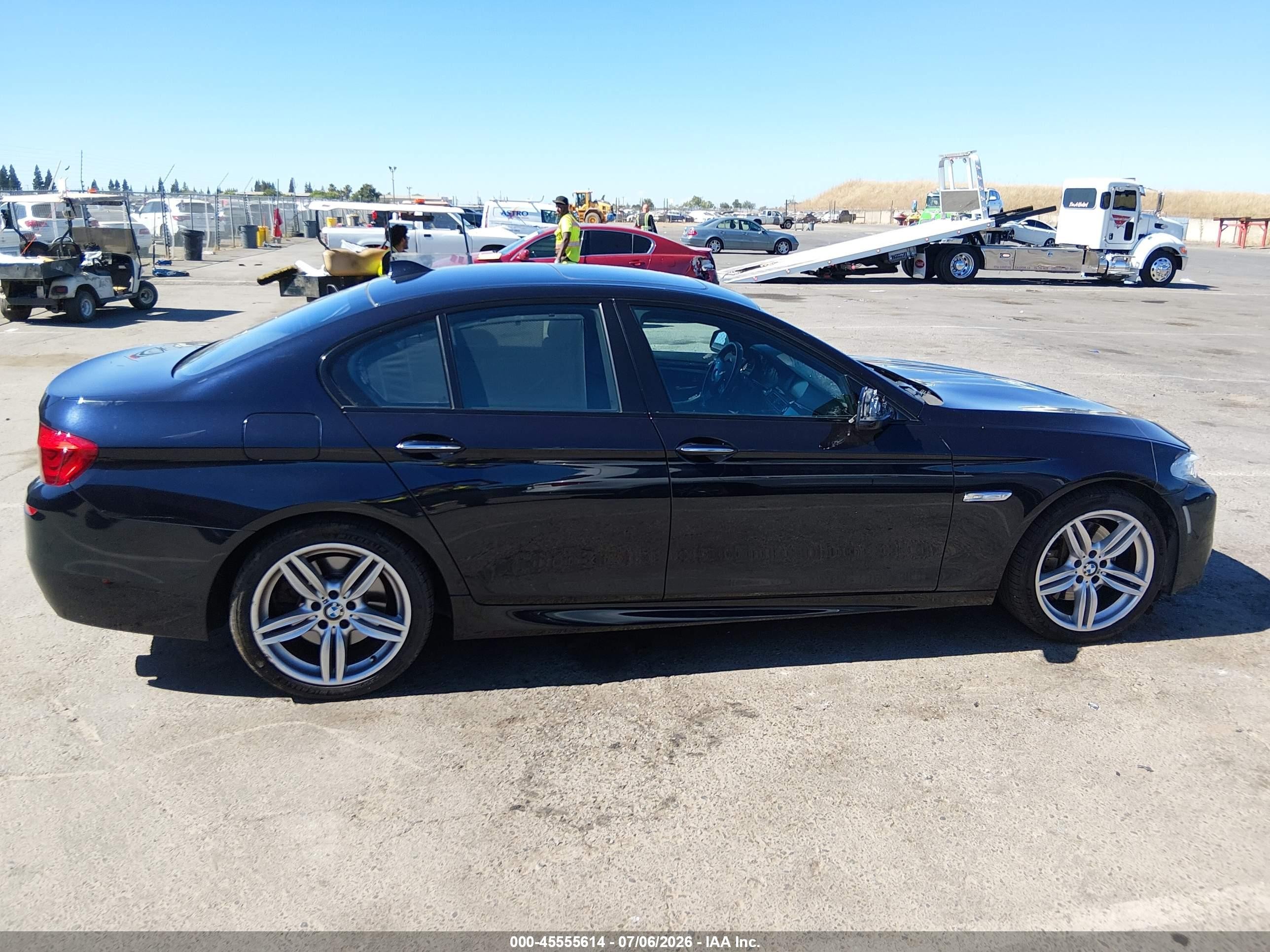 2012 Bmw 550i   Black vin: WBAFR9C57CDX79161