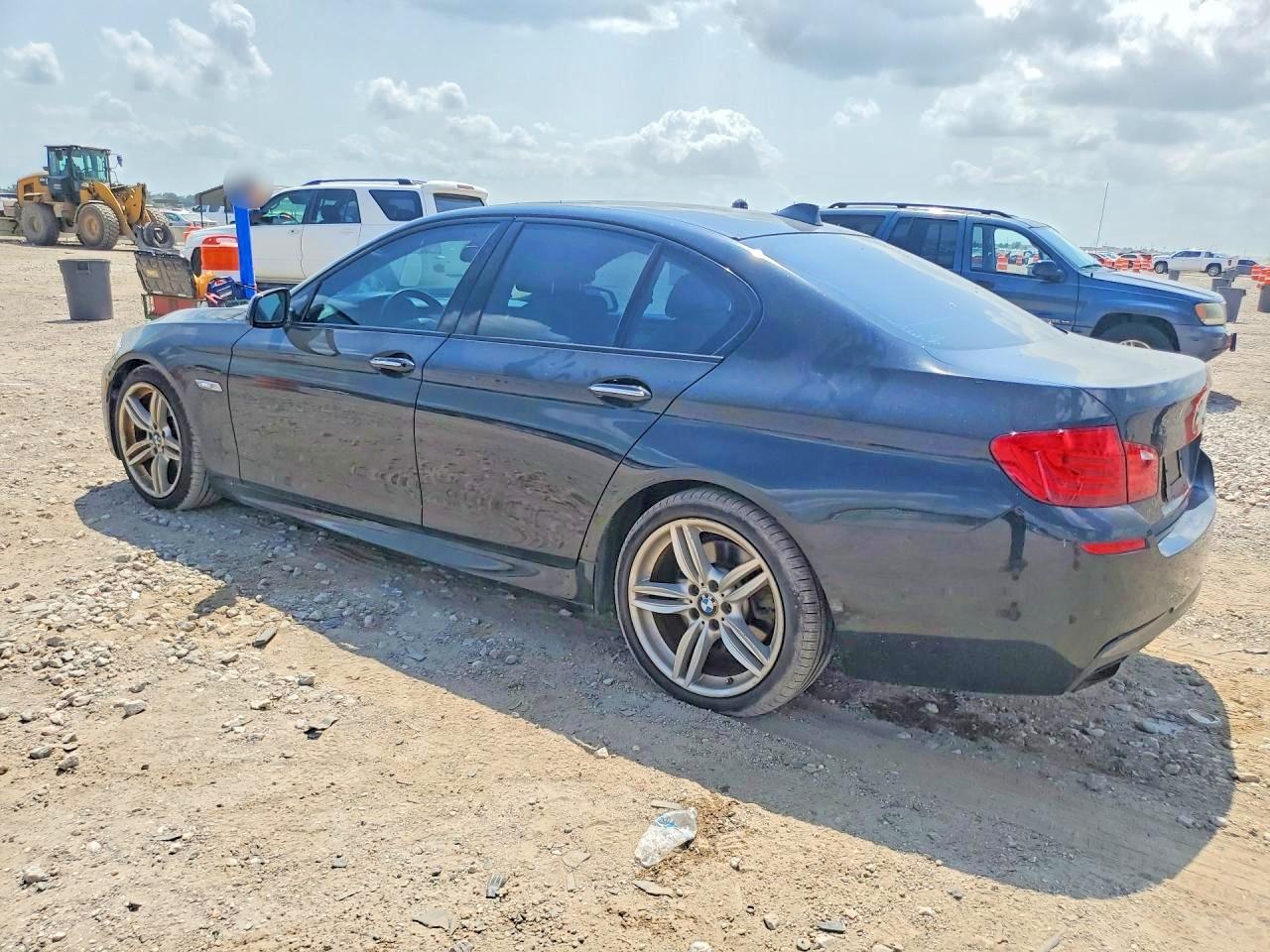 2013 Bmw 550 I Black vin: WBAFR9C57DDX80456