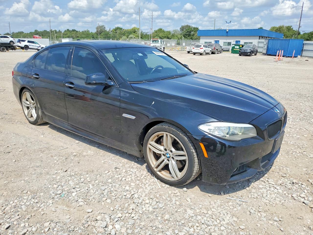 2013 Bmw 550 I Black vin: WBAFR9C57DDX80456