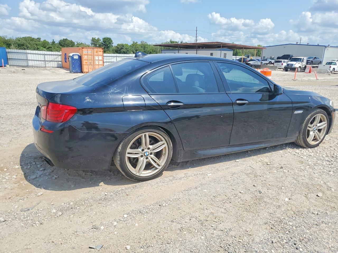 2013 Bmw 550 I Black vin: WBAFR9C57DDX80456