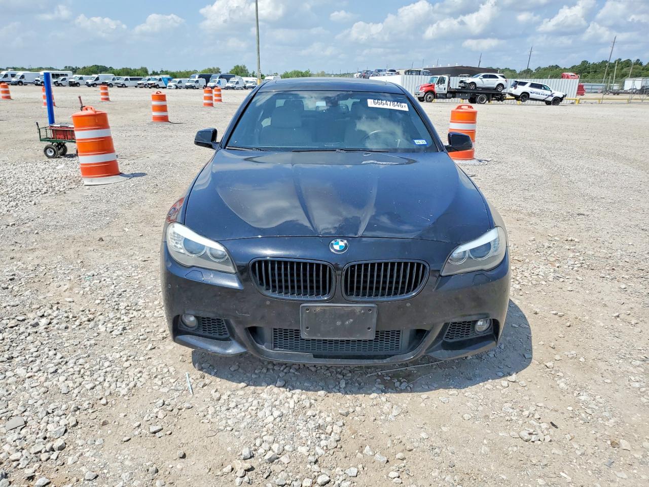 2013 Bmw 550 I Black vin: WBAFR9C57DDX80456