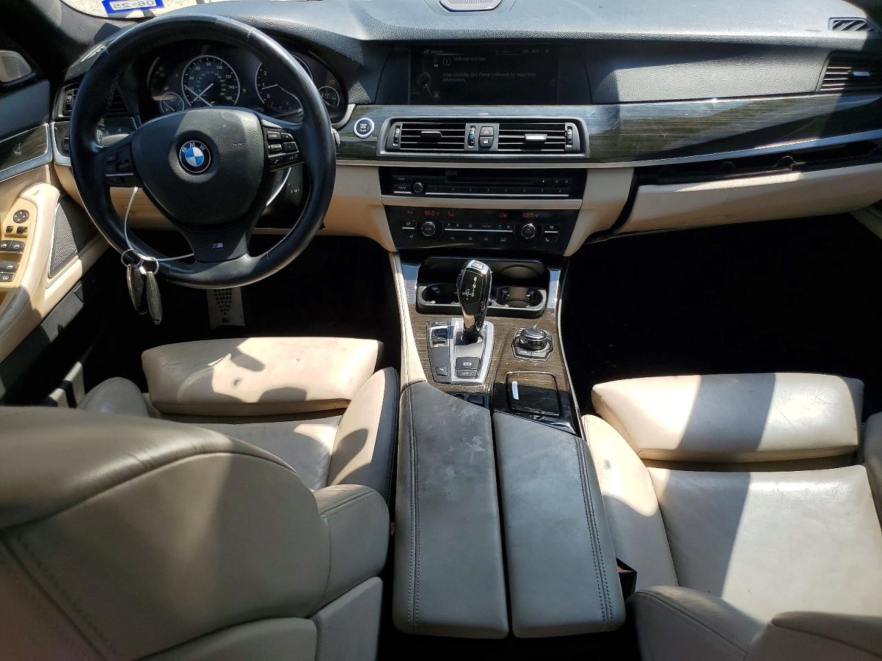 2013 Bmw 550 I Black vin: WBAFR9C57DDX80456