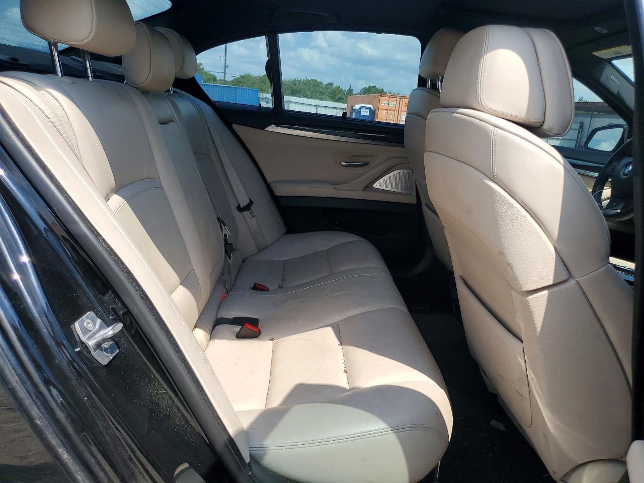 2013 Bmw 550 I Black vin: WBAFR9C57DDX80456