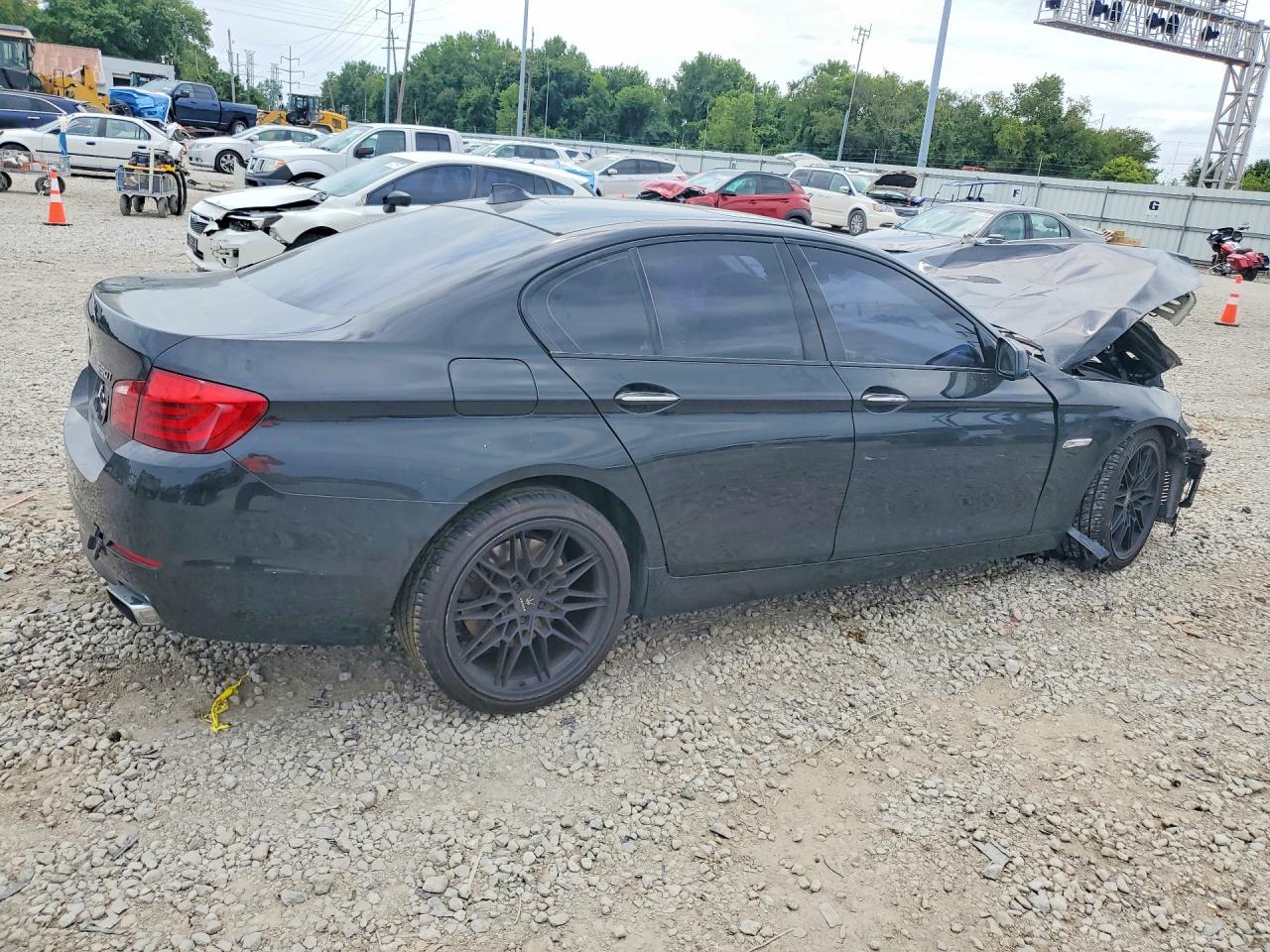 2011 Bmw 550 I Black vin: WBAFR9C58BC758372