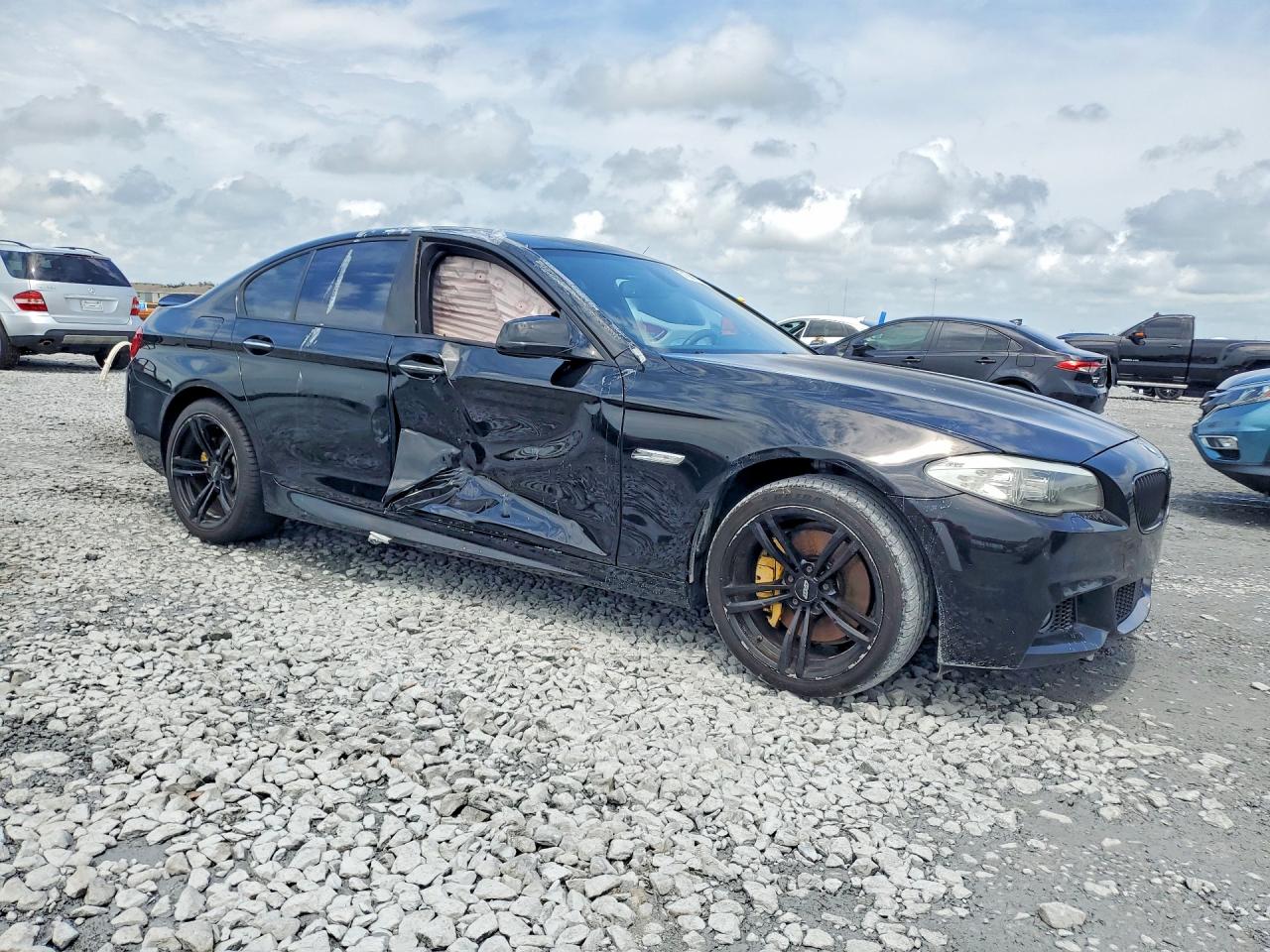 2011 Bmw 550 I Black vin: WBAFR9C58BDE82143