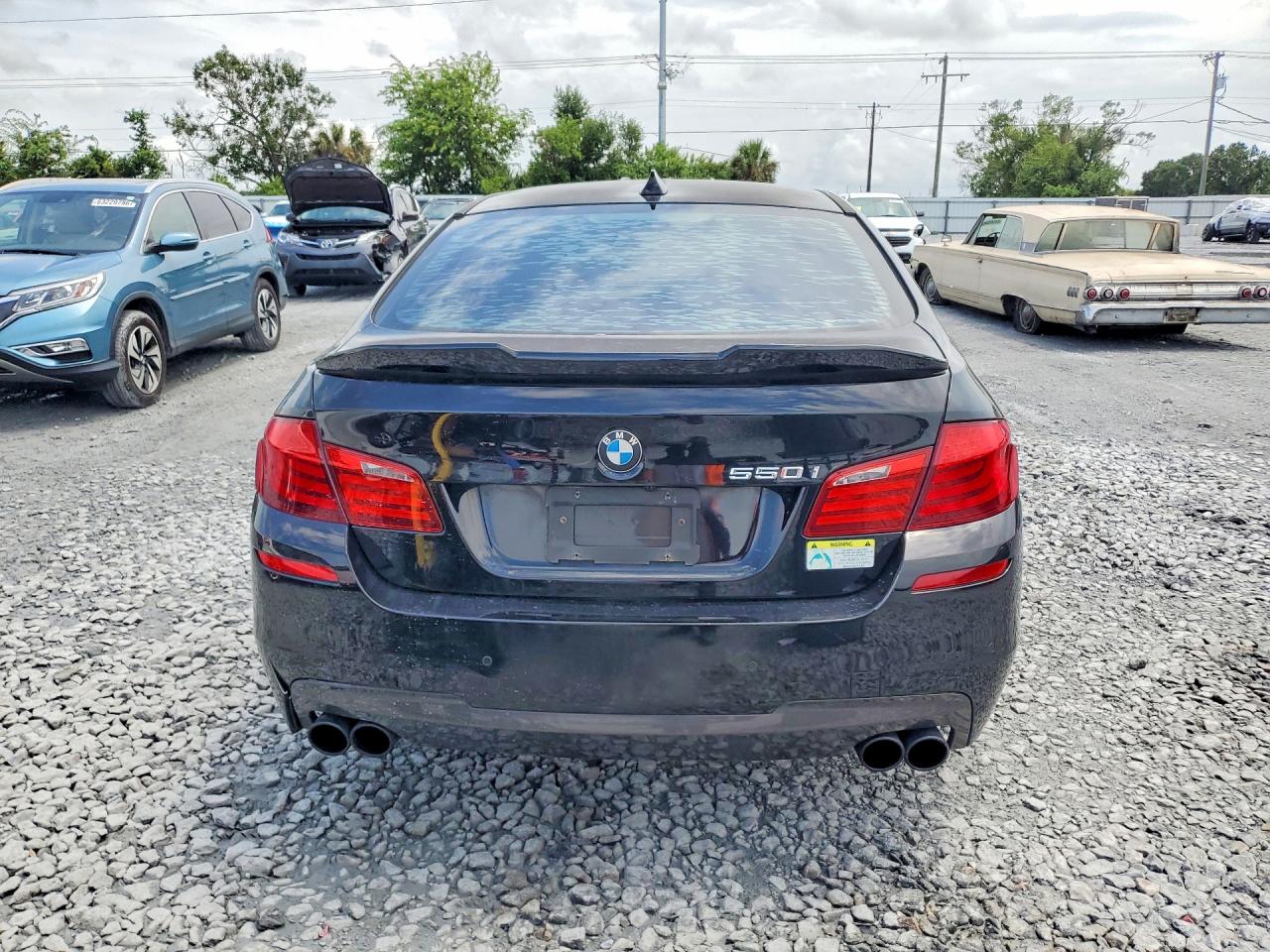 2011 Bmw 550 I Black vin: WBAFR9C58BDE82143