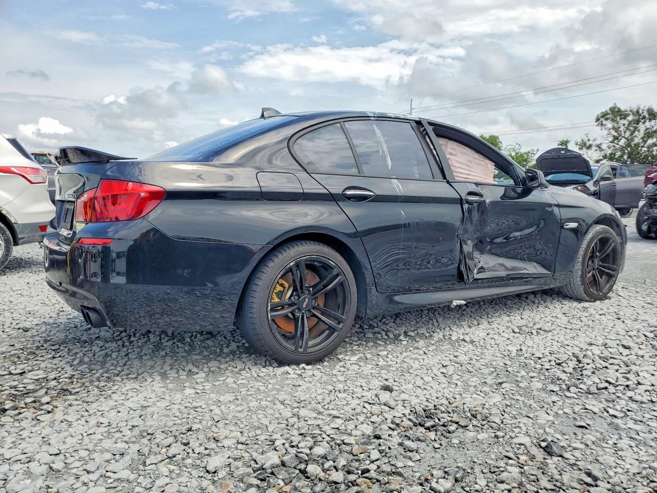 2011 Bmw 550 I Black vin: WBAFR9C58BDE82143