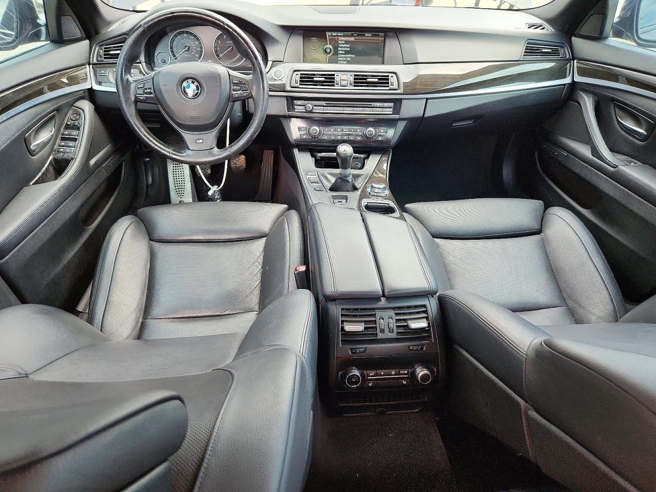 2012 Bmw 550 I Blue vin: WBAFR9C58CC271478