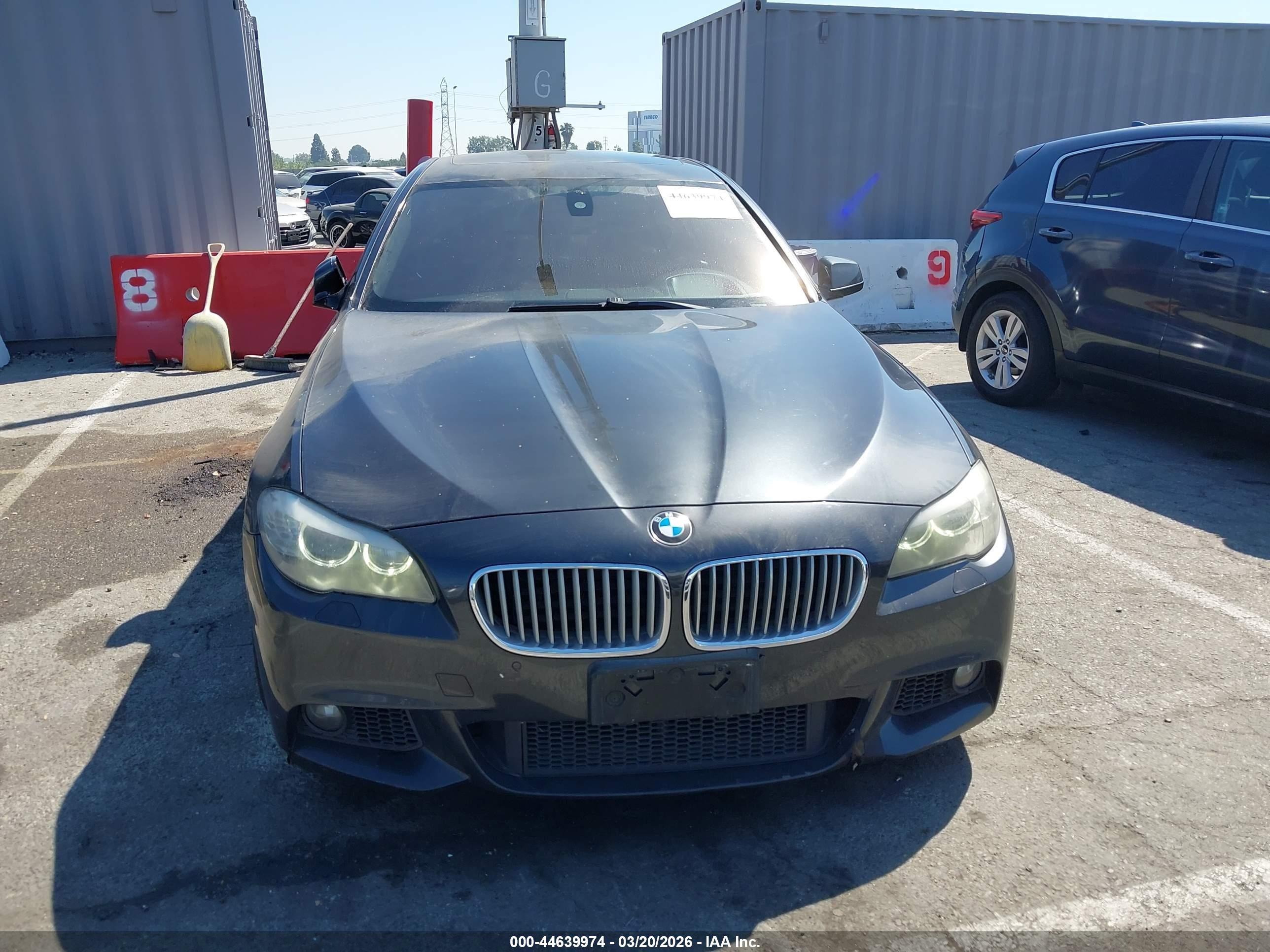 2012 Bmw 550i   Gray vin: WBAFR9C58CDX79153