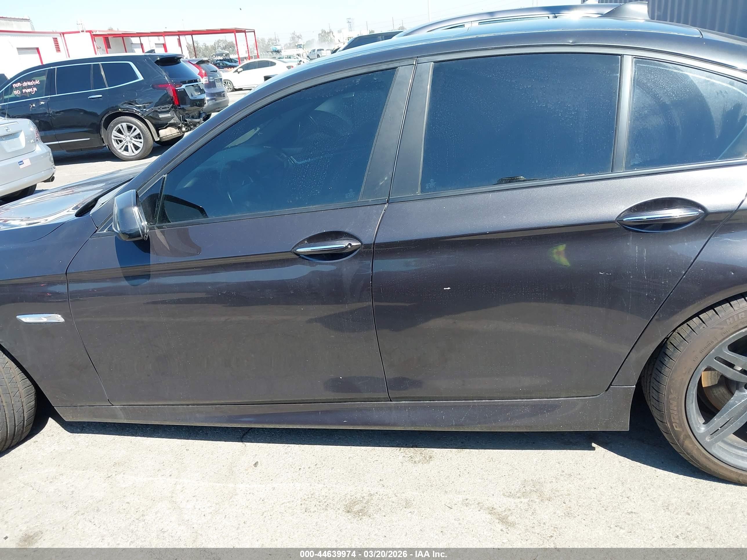 2012 Bmw 550i   Gray vin: WBAFR9C58CDX79153