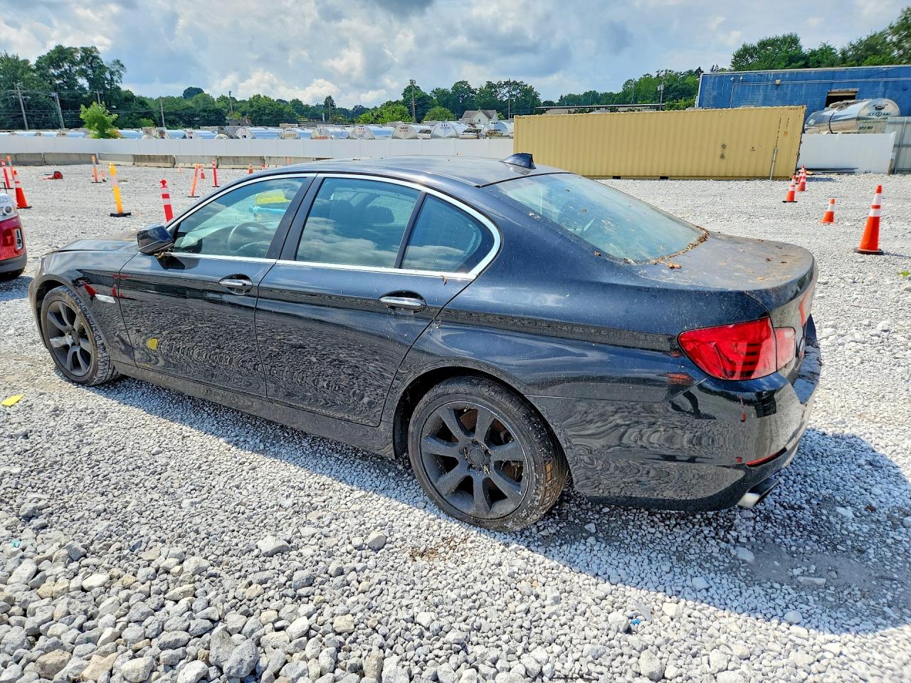 2012 Bmw 550 Черный vin: WBAFR9C58CDX79184