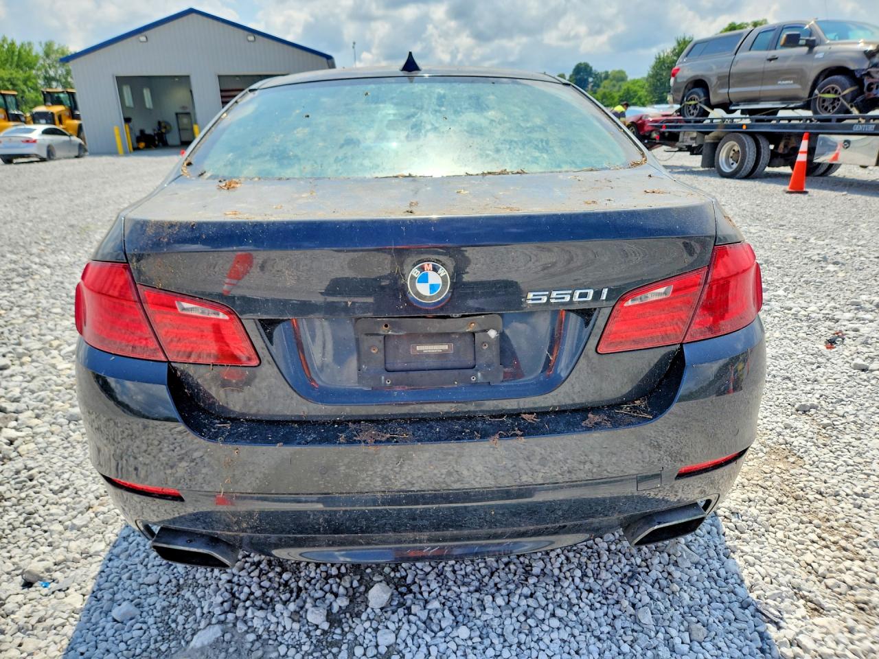 2012 Bmw 550 Черный vin: WBAFR9C58CDX79184
