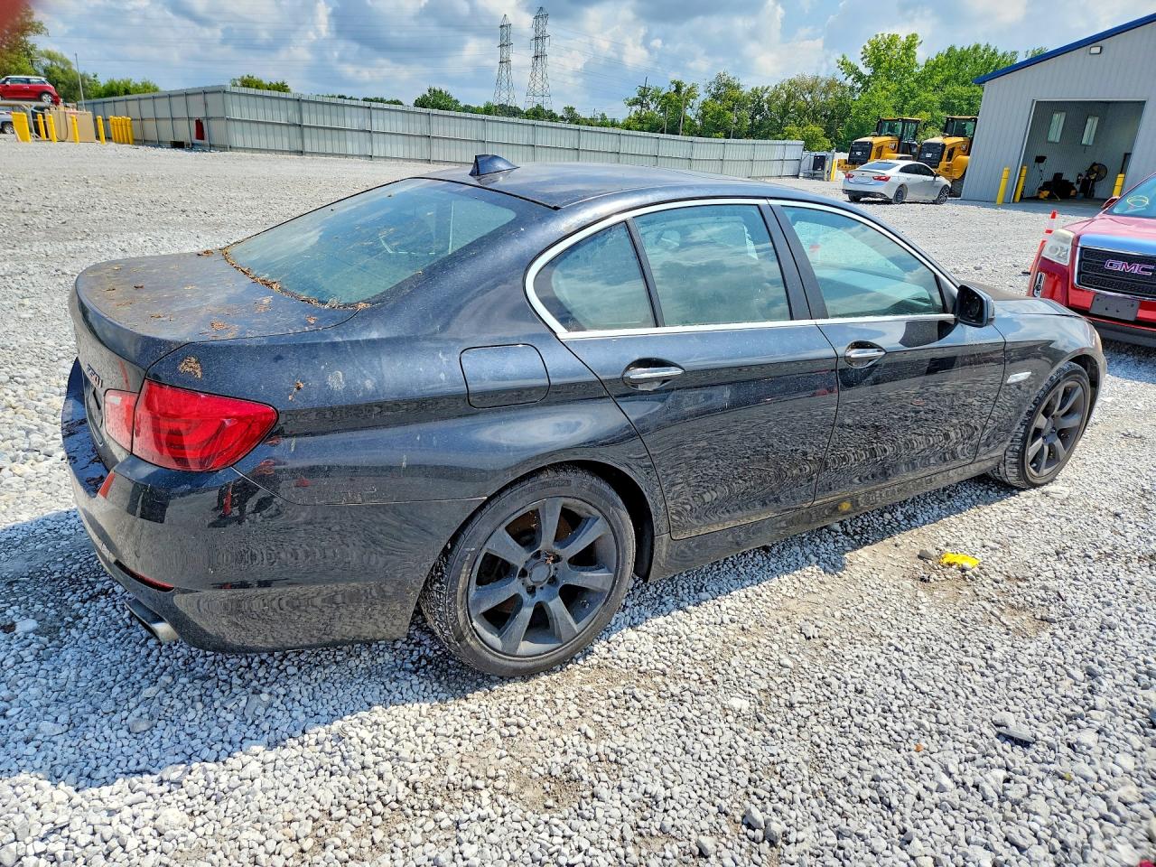 2012 Bmw 550 Черный vin: WBAFR9C58CDX79184