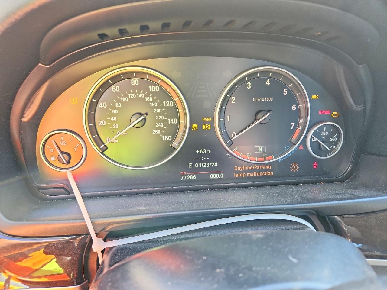 2012 Bmw 550 Черный vin: WBAFR9C58CDX79184