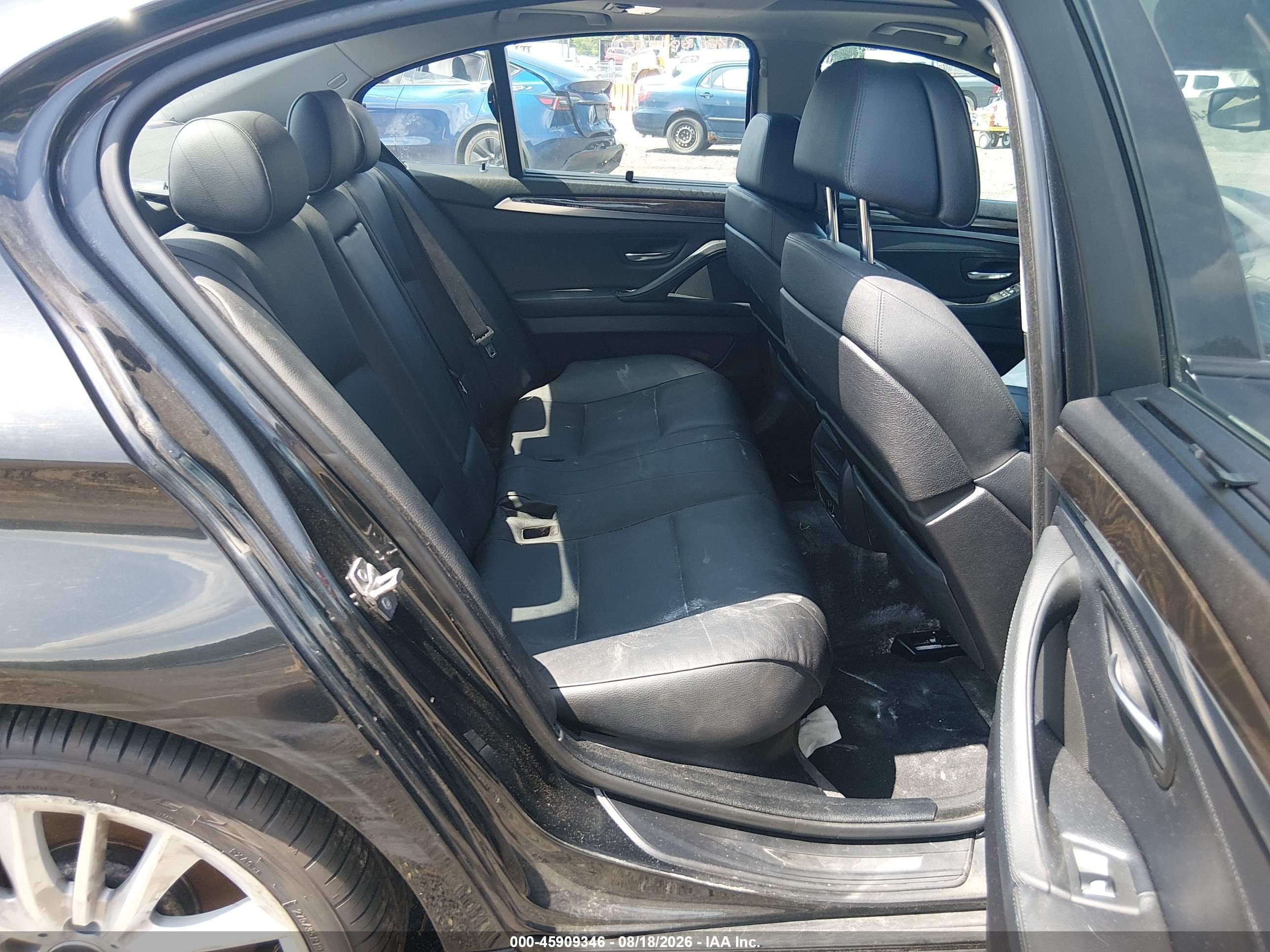 2011 Bmw 550i   Черный vin: WBAFR9C59BC271150