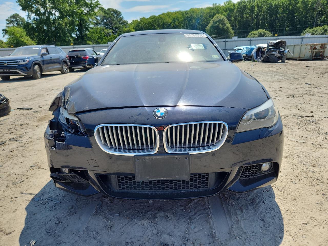 2012 Bmw 550 I Black vin: WBAFR9C59CDV58421