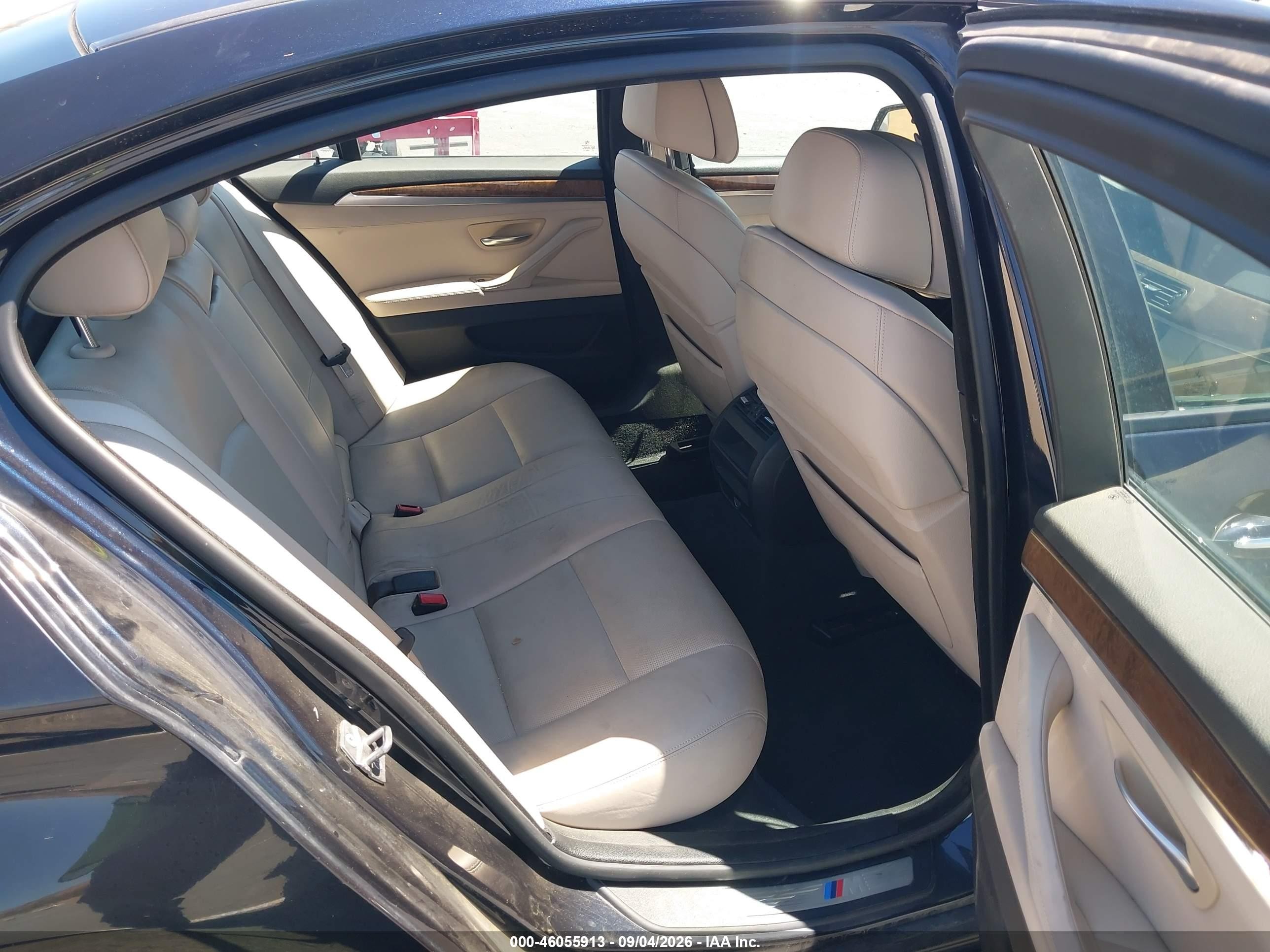 2013 Bmw 550i   Blue vin: WBAFR9C59DC271538